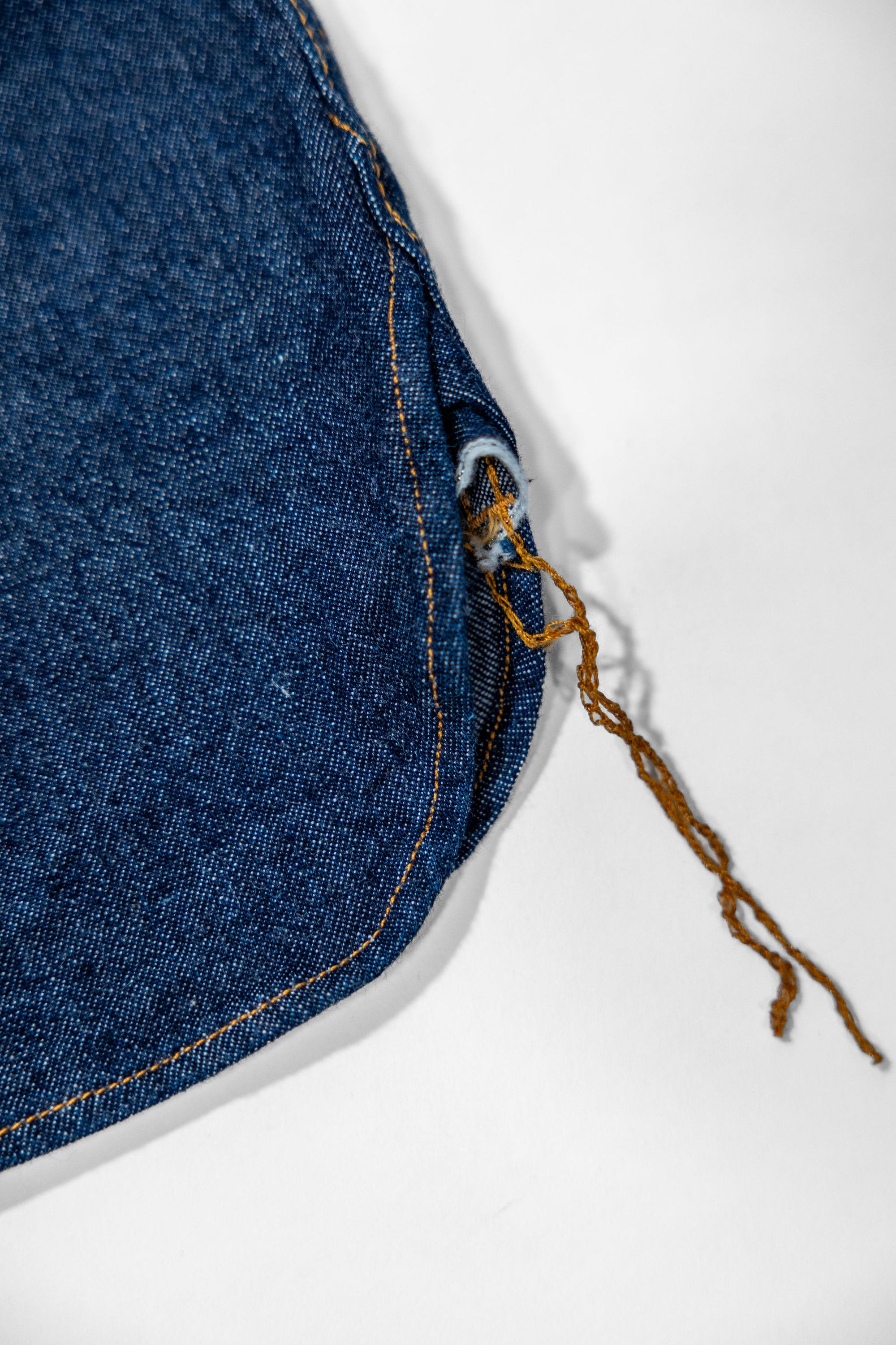 Samurai SWD-L02 10oz Western Shirt “Hisho” - Indigo