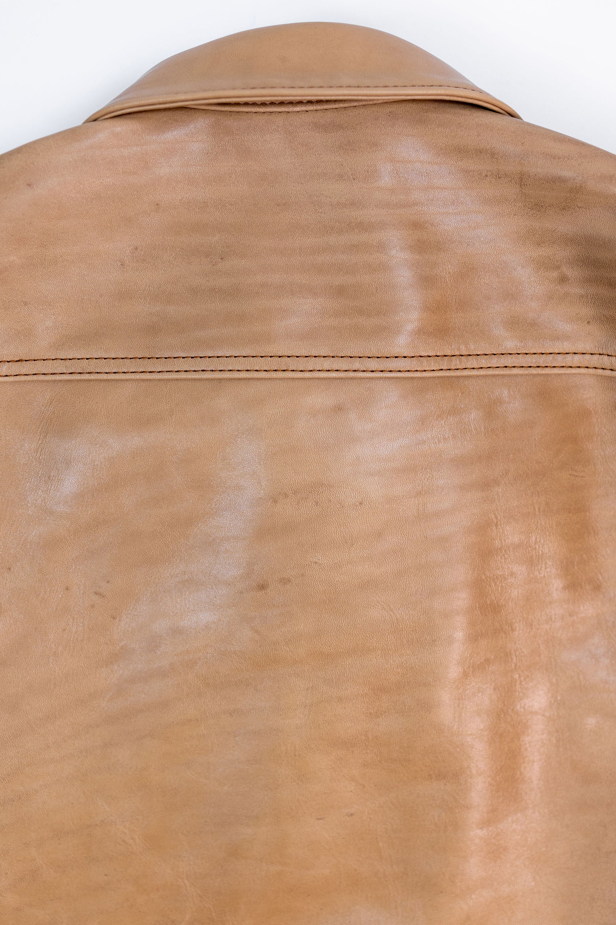 Y'2 KB-140-T Kakishibu Persimmon Tanned Horsehide - Type I Jacket