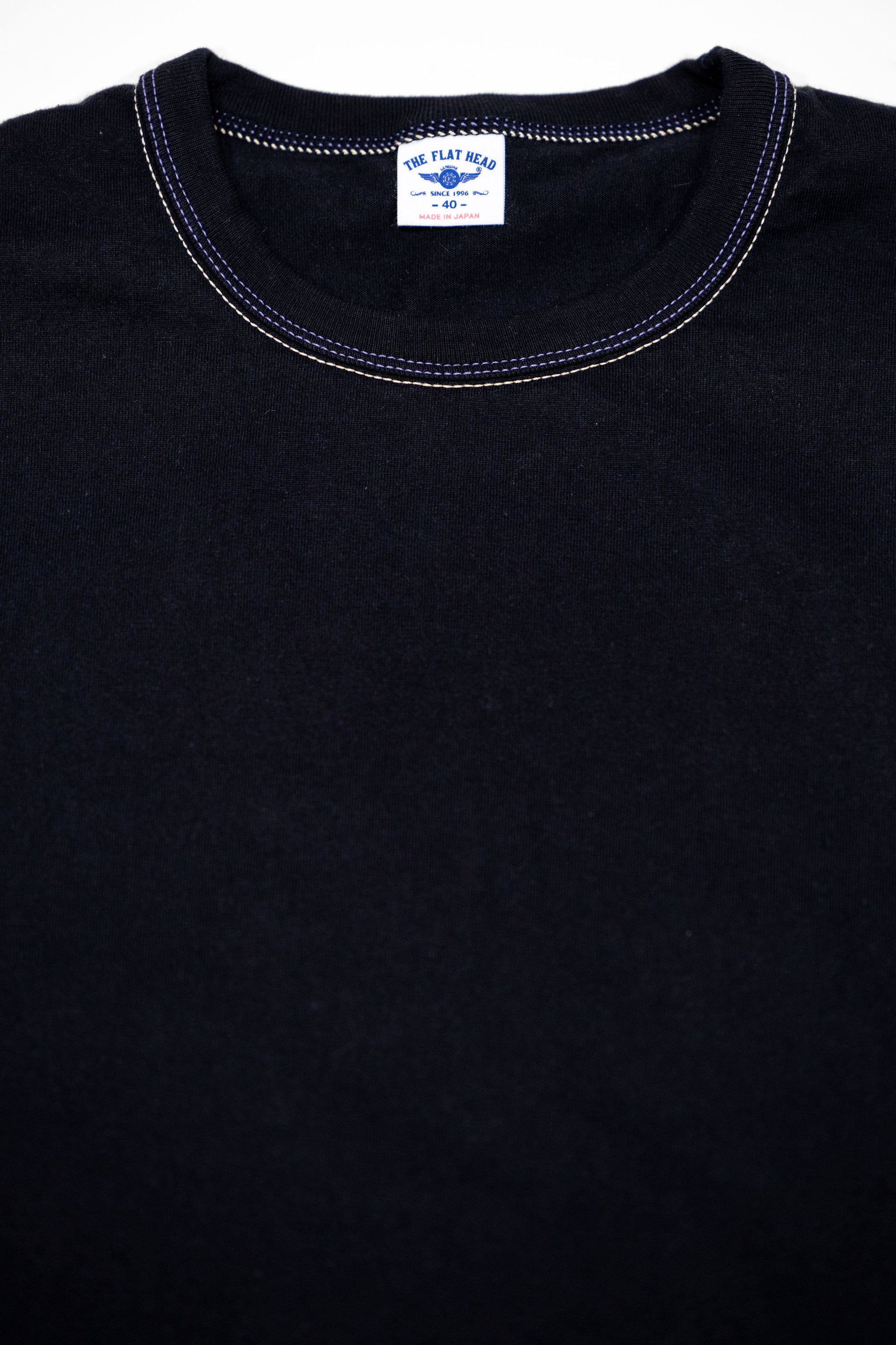 The Flat Head THC Plain T-Shirt - Black
