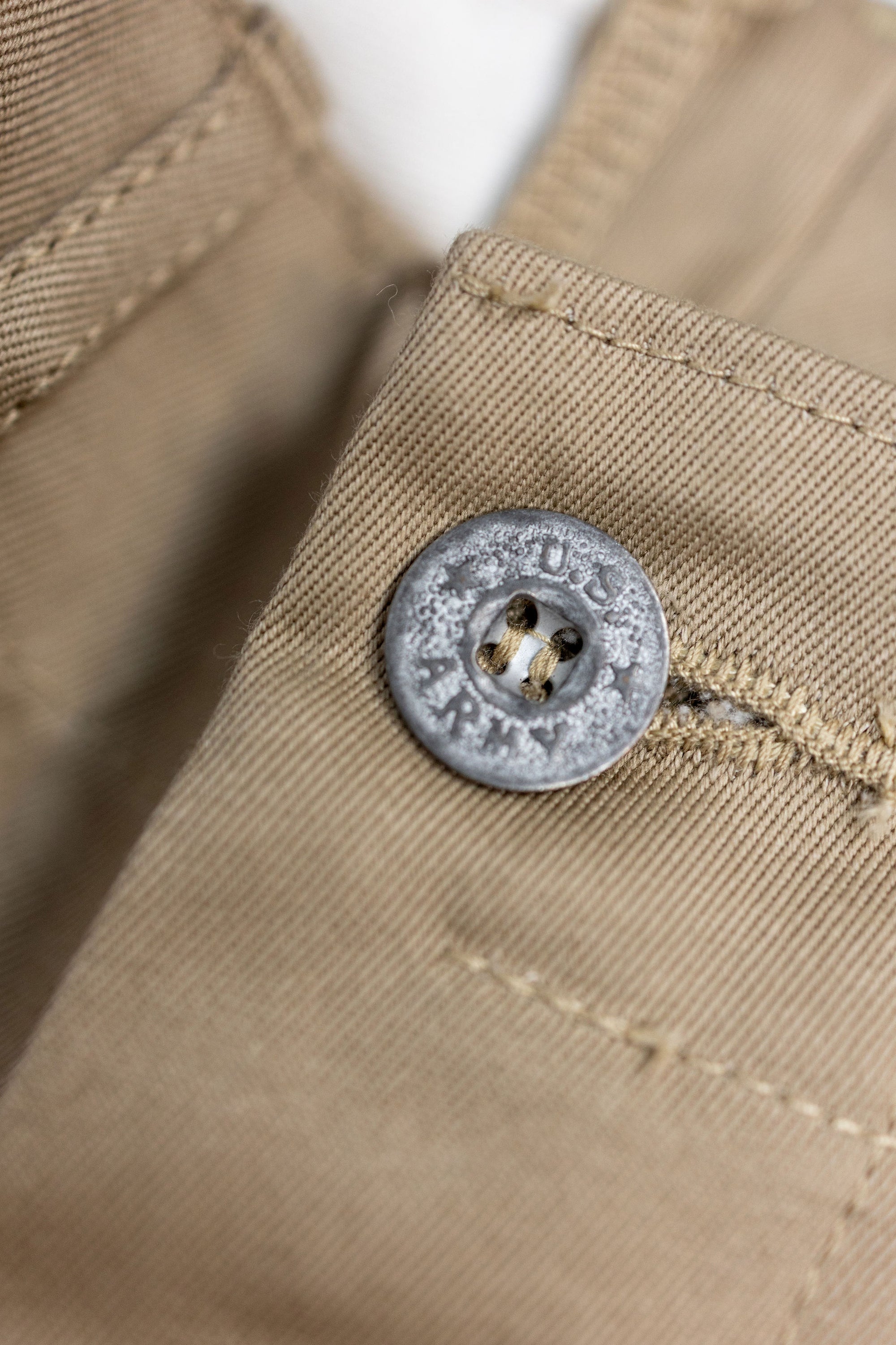 Buzz Rickson's M43035 Early Military Chinos 1945 Model (One Wash) - Beige