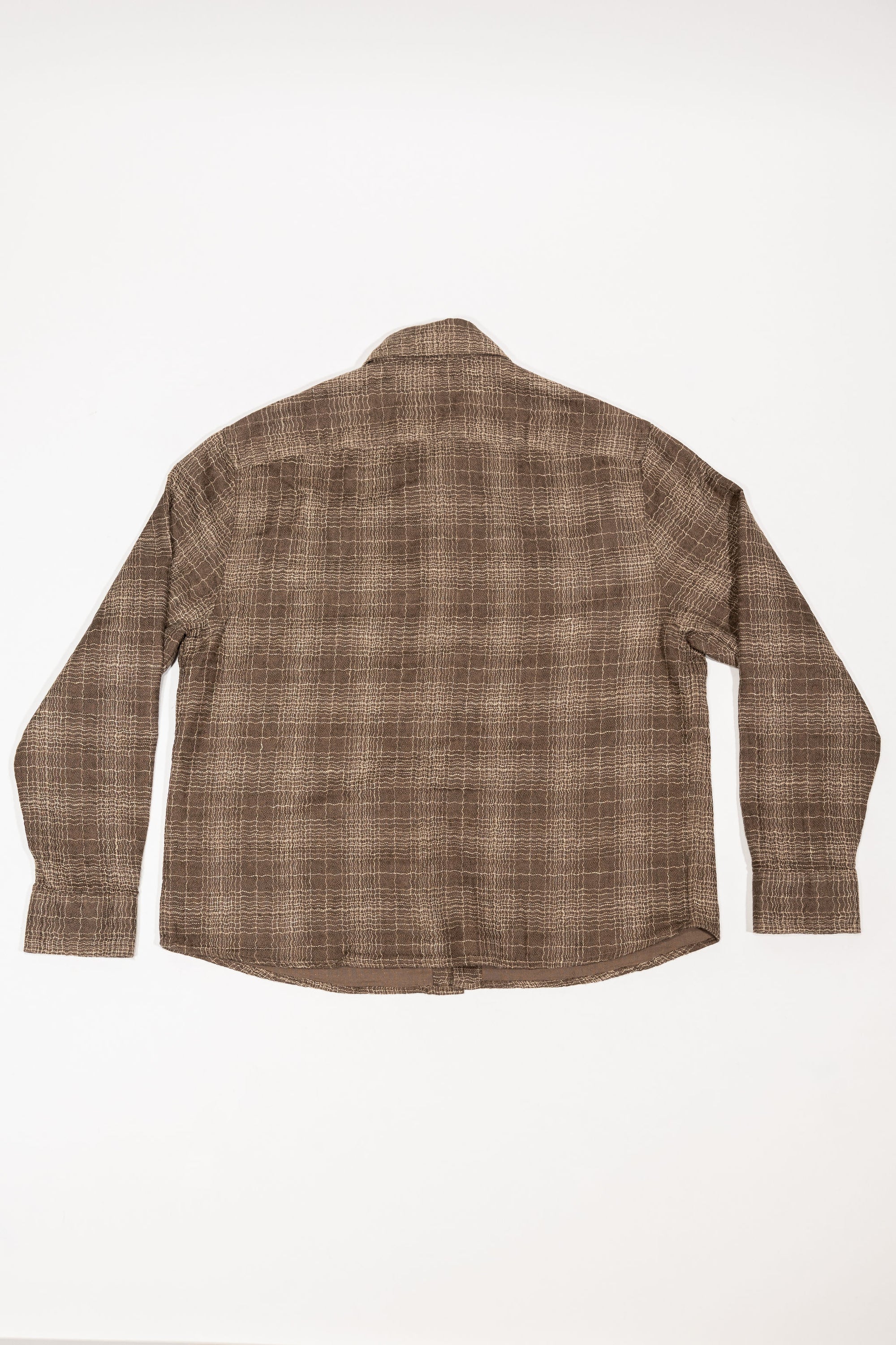 3sixteen Utility Shirt - Drab Wavy Check