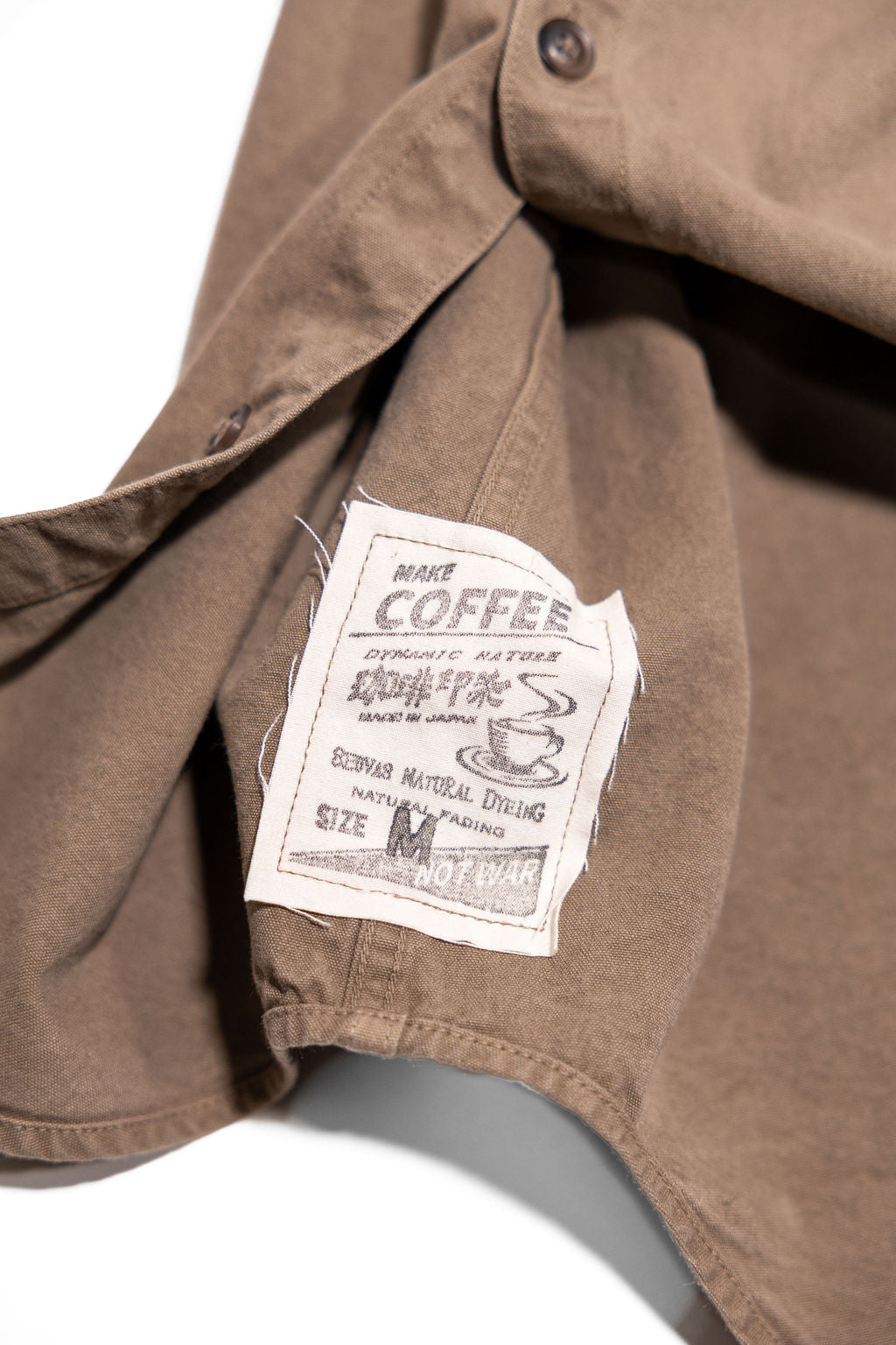 Seuvas 8oz Canvas Raglan Shirt - Coffee