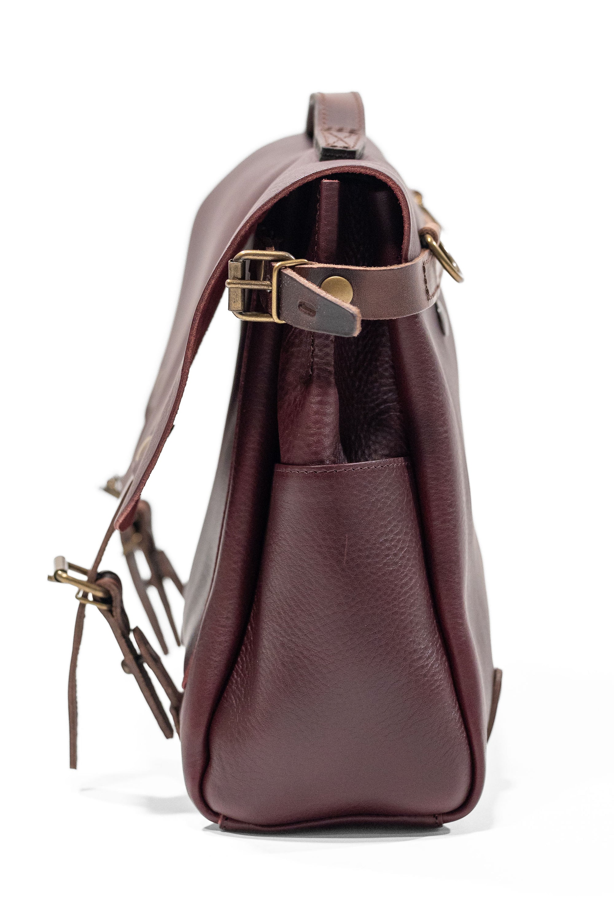 Bleu de Chauffe Postman Bag Eclair M - Peat