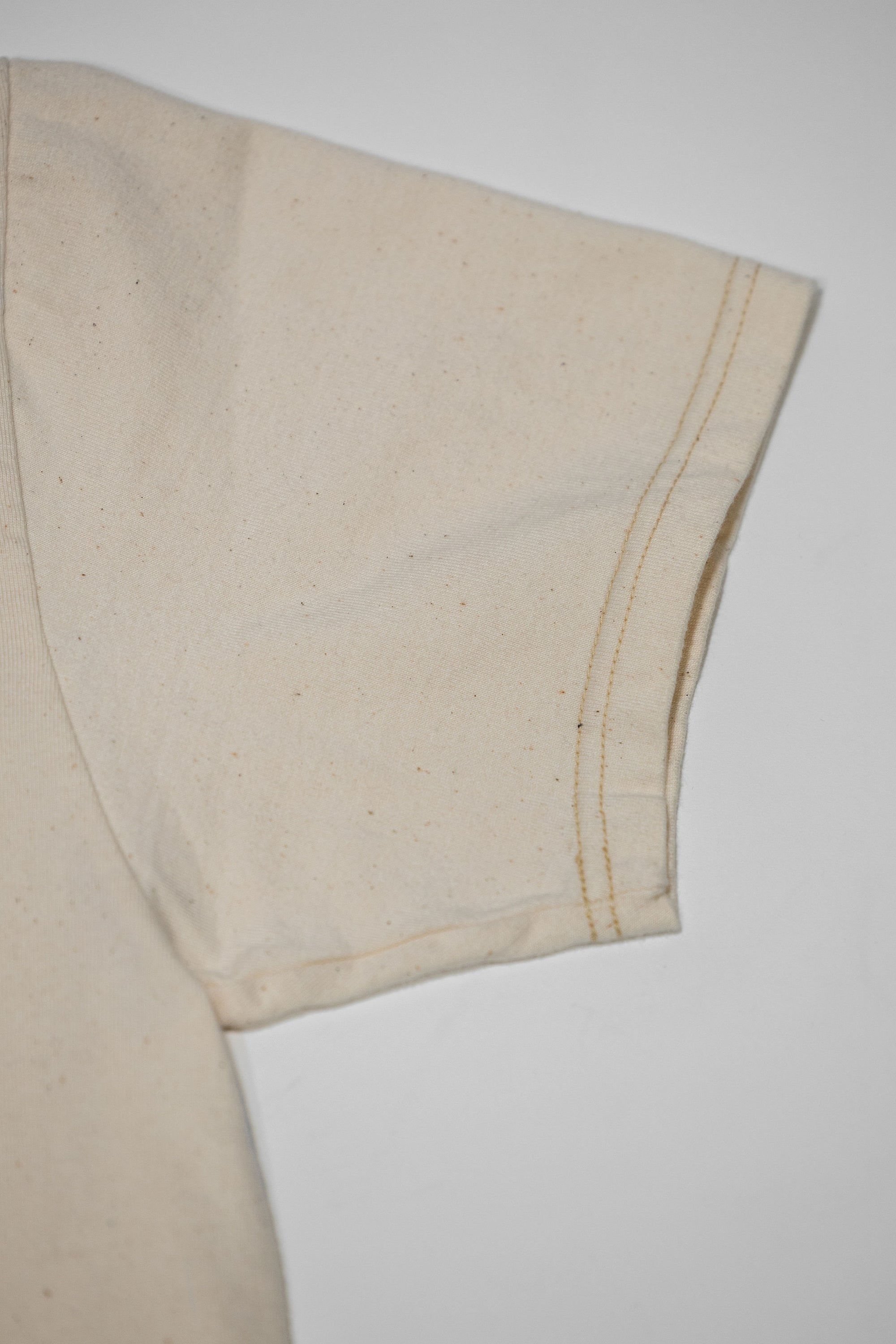 The Flat Head THC Plain T-Shirt - Natural