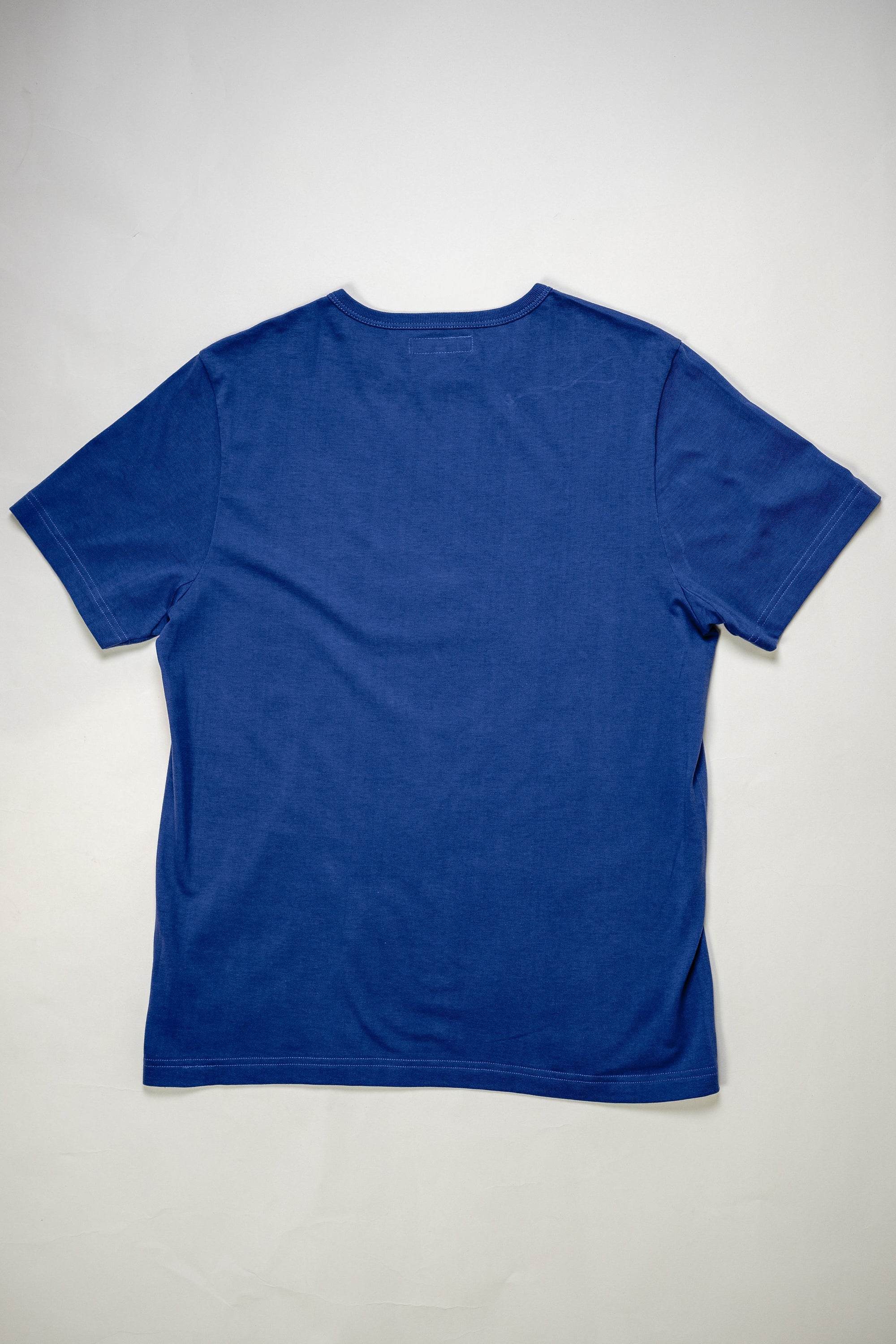 Merz b. Schwanen 1950's Crew Neck T-Shirt - Vintage Blue