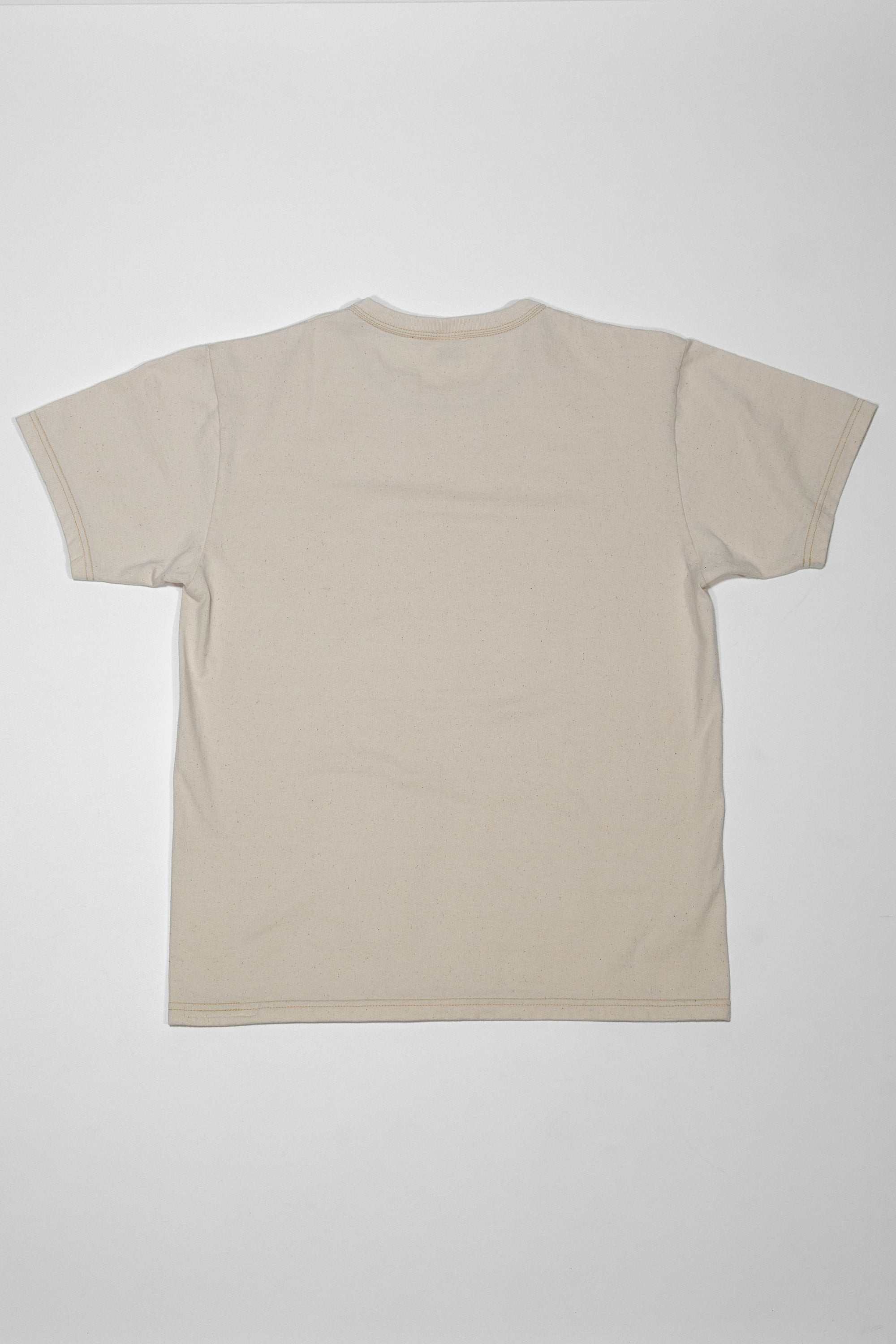 The Flat Head THC Plain T-Shirt - Natural
