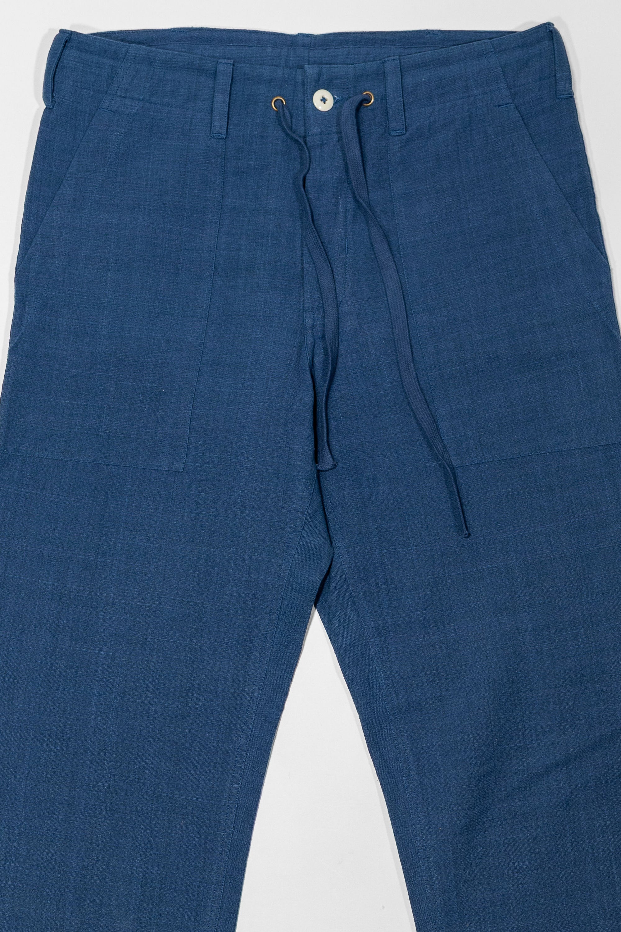 Indi + Ash Obelisk Pant - Powerloom Canvas Warm Indigo