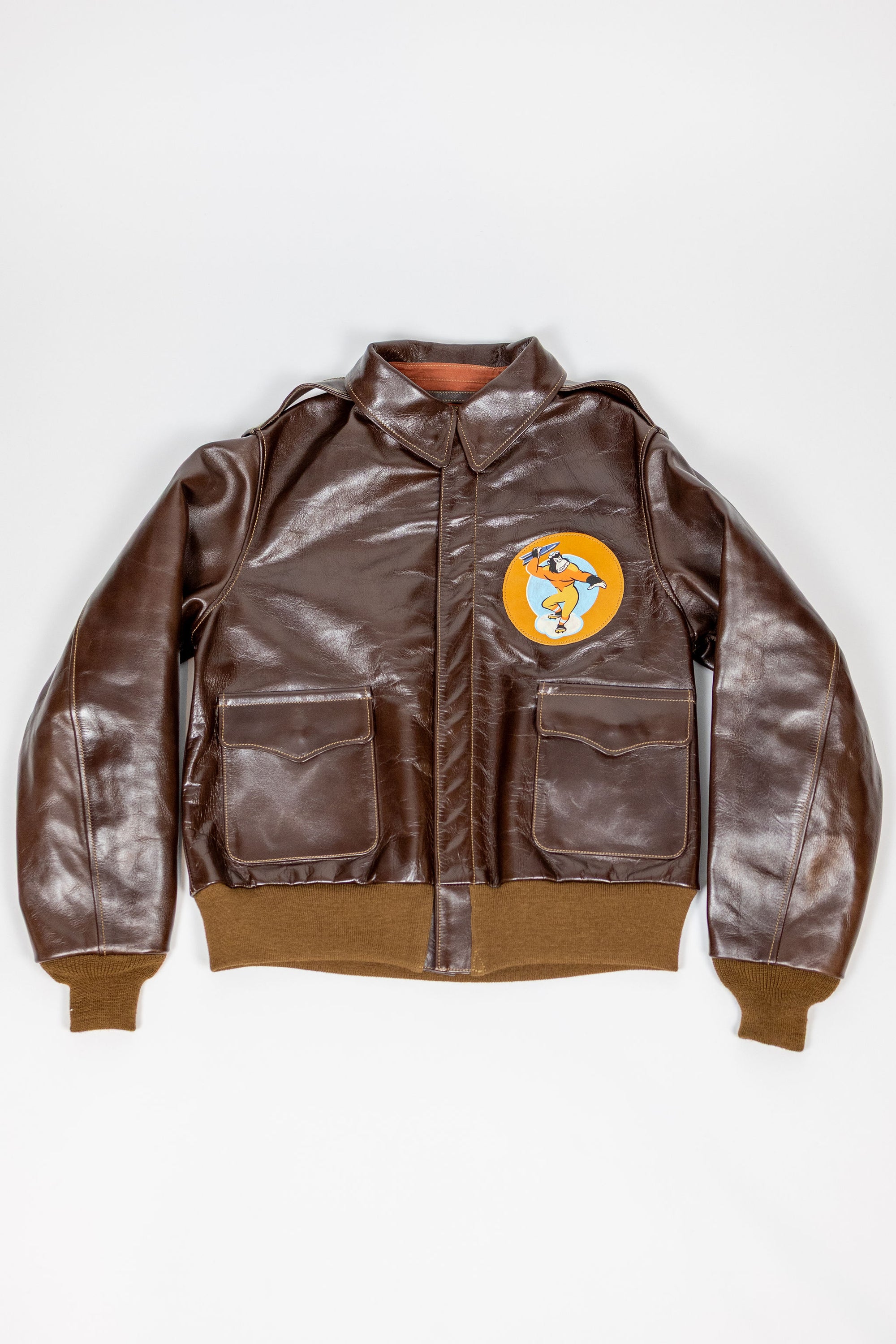 Buzz Rickson's BR80668 A-2 Rough Wear Clothing Co. 451st Bomb. SQ. "Mister Period Twice".