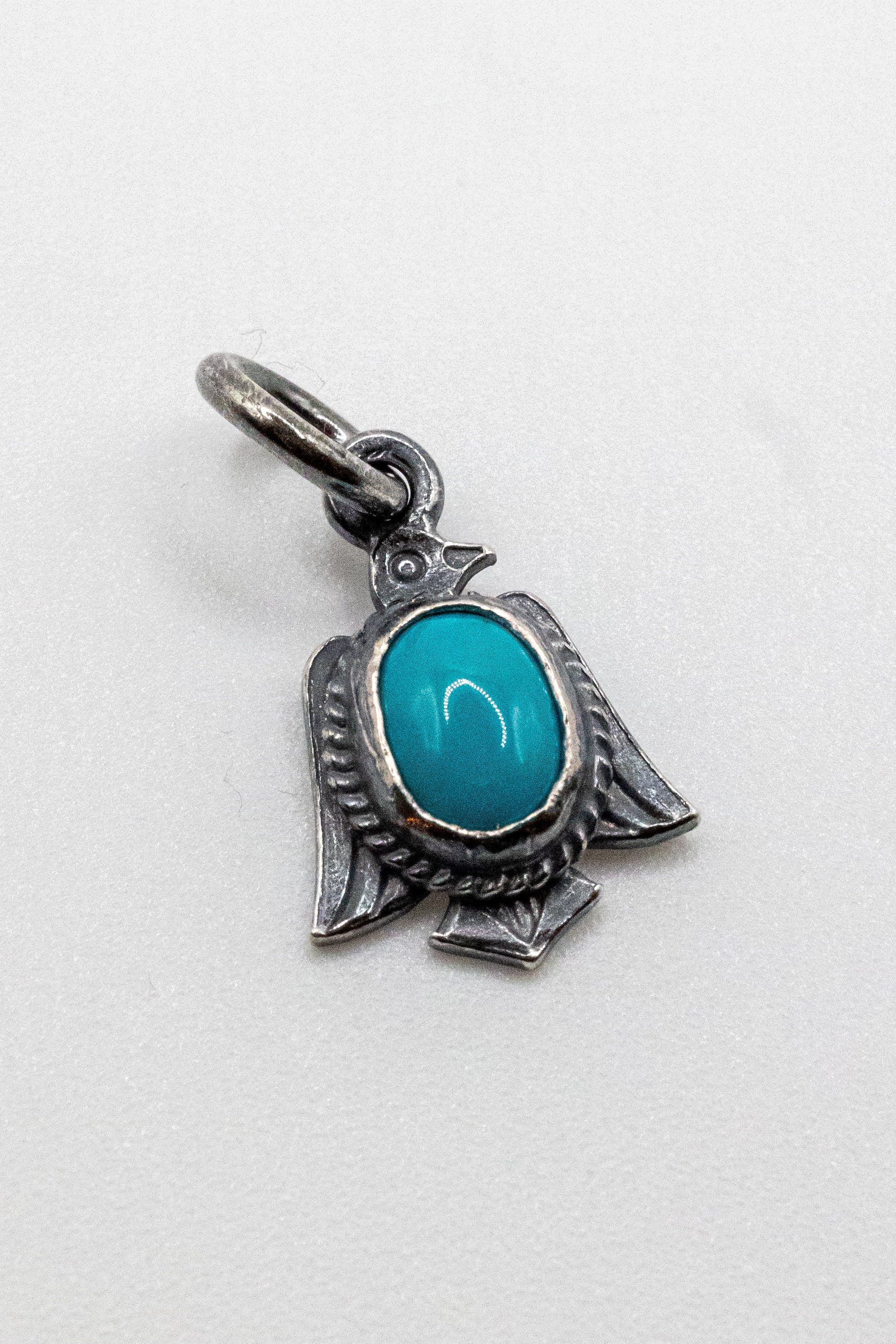 First Arrow's P-445 Thunderbird Pendant with Turquoise