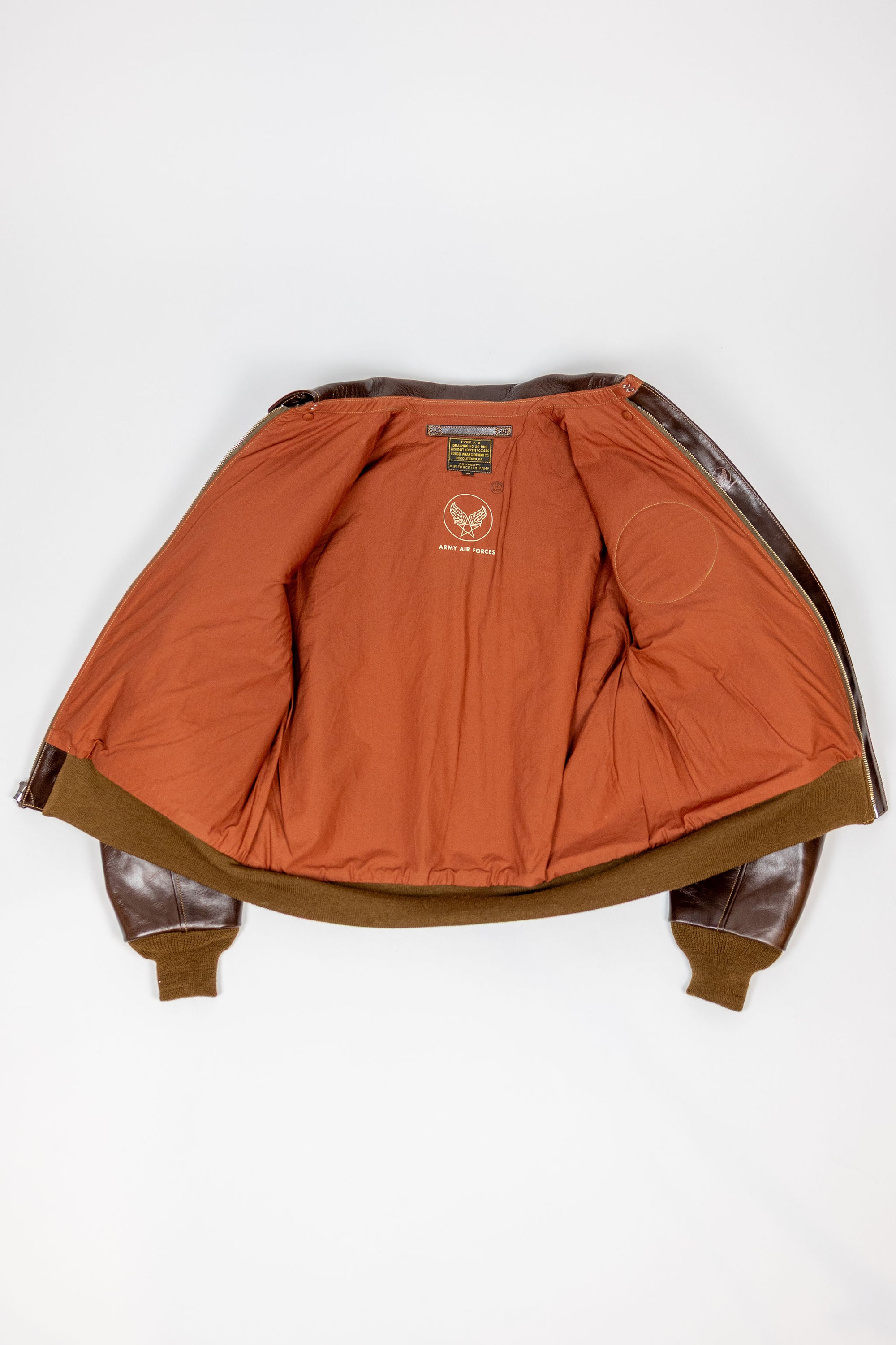 Buzz Rickson's BR80668 A-2 Rough Wear Clothing Co. 451st Bomb. SQ. "Mister Period Twice".