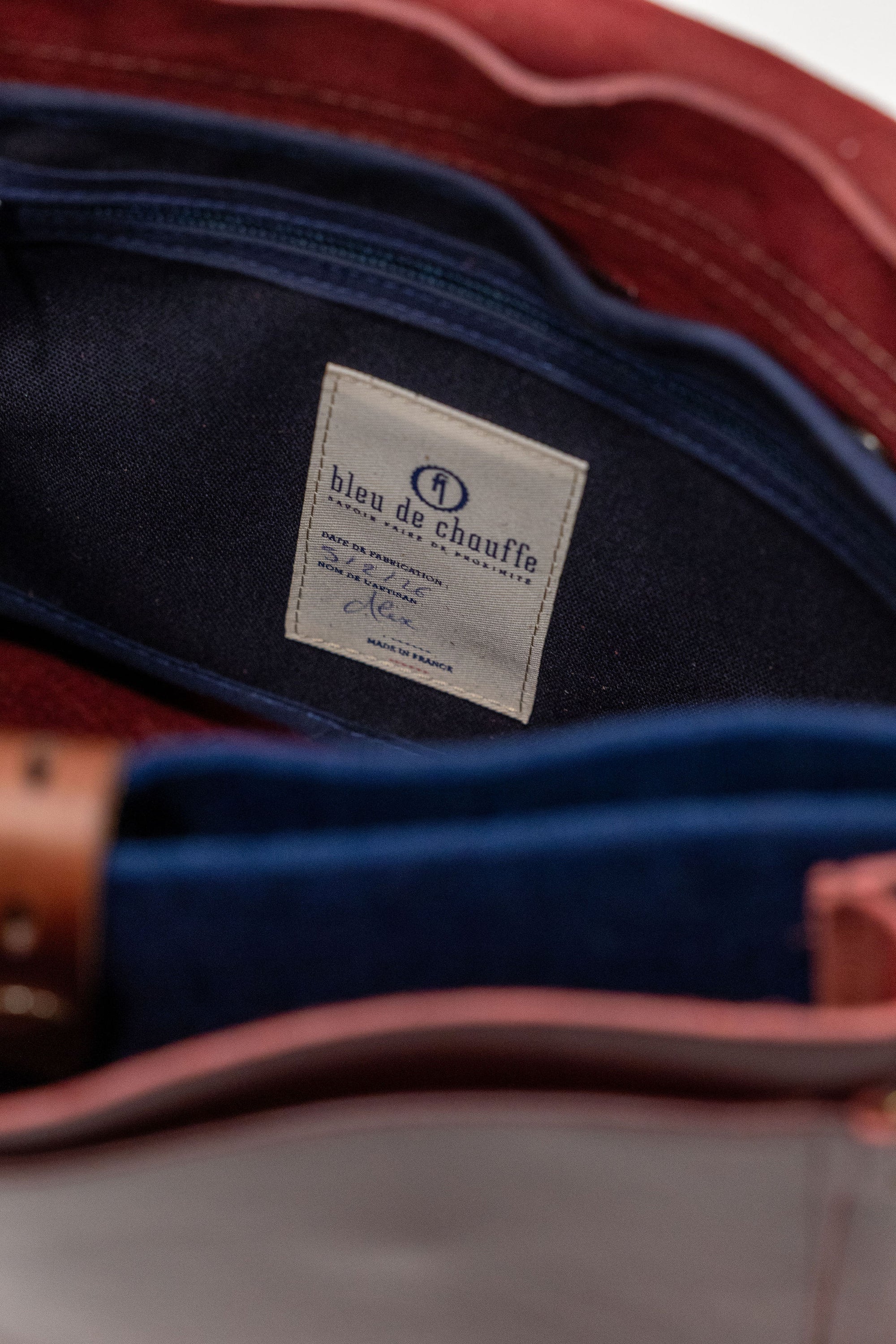 Bleu de Chauffe Postman Bag Eclair M - Peat