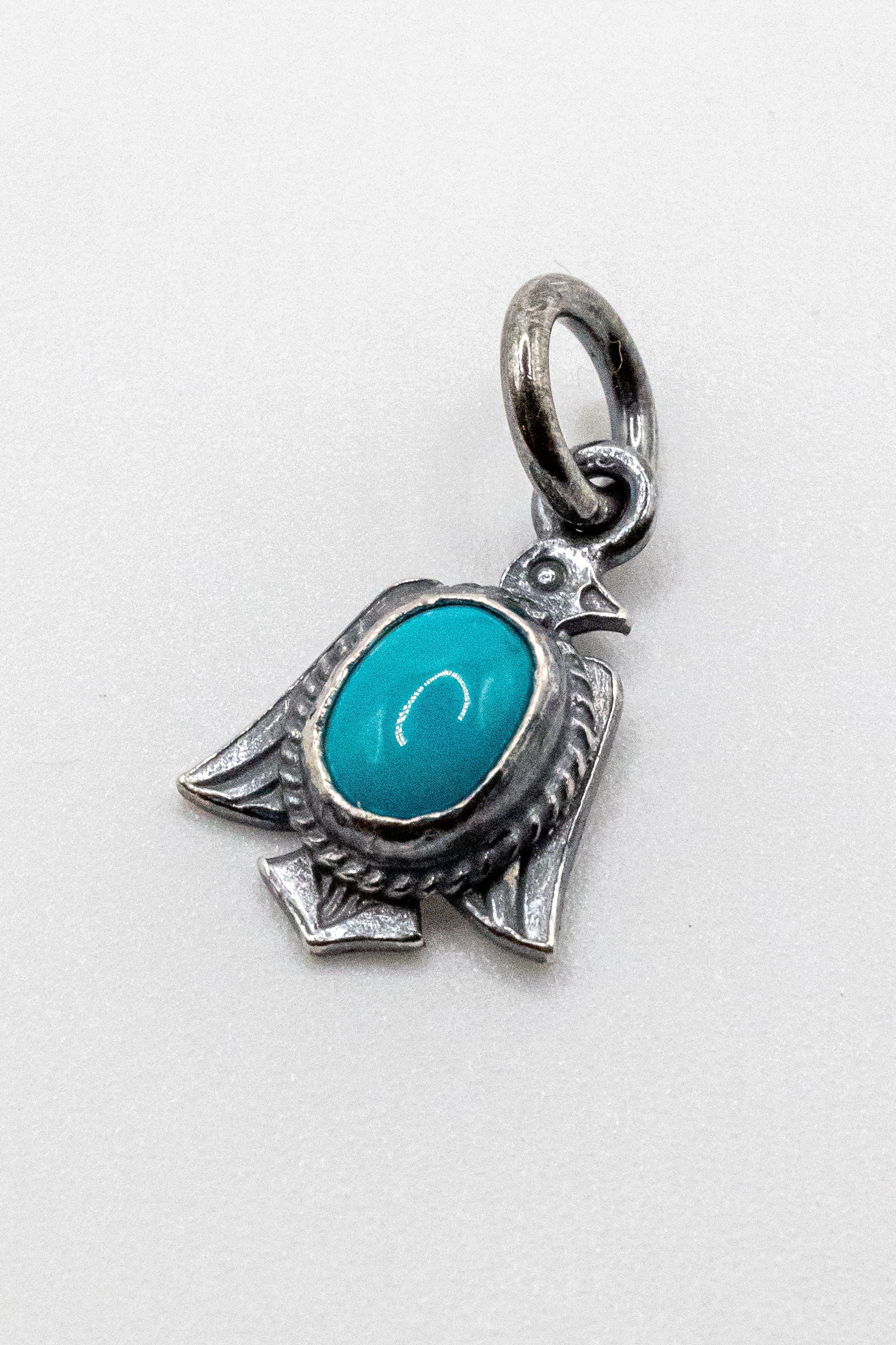 First Arrow's P-445 Thunderbird Pendant with Turquoise