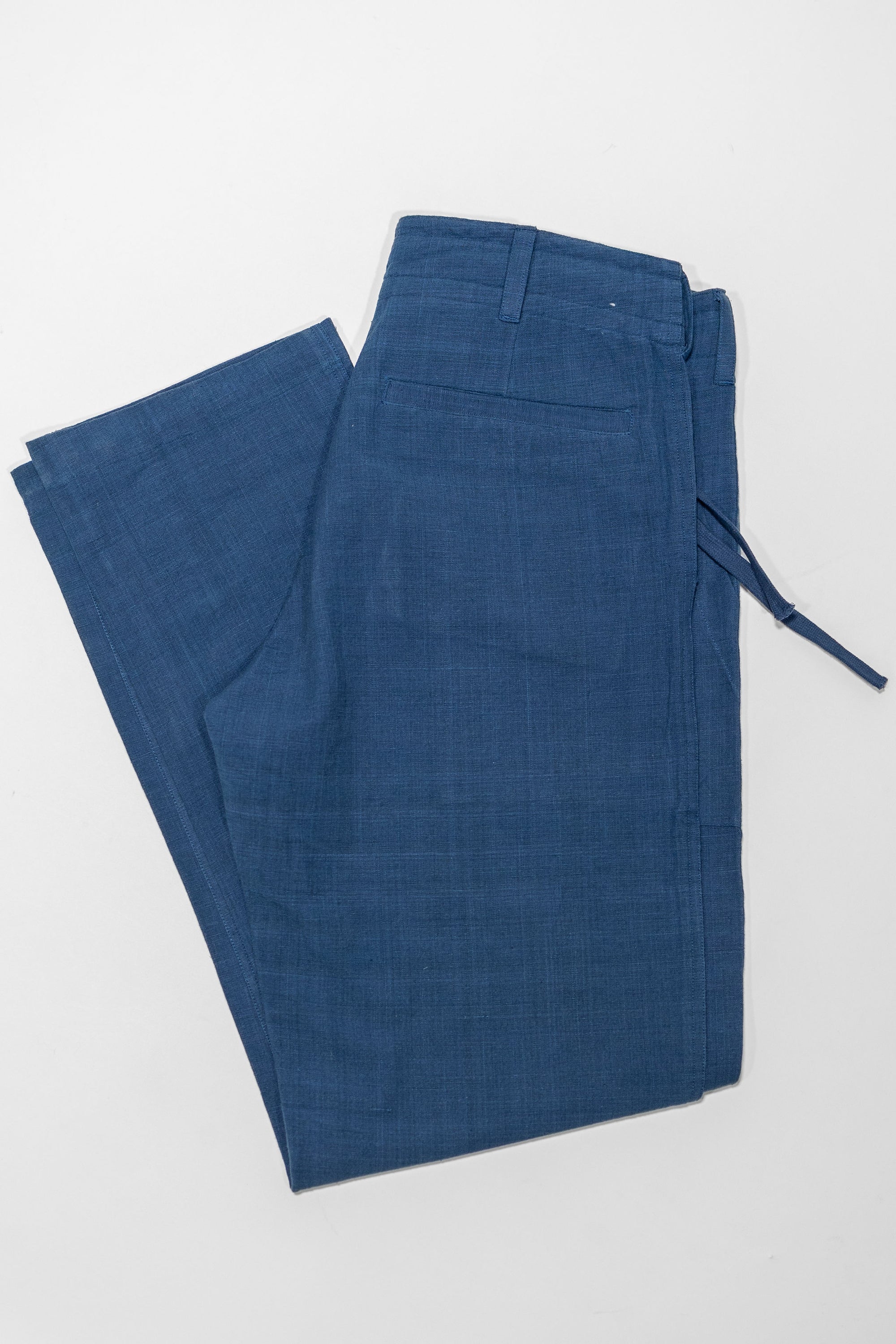 Indi + Ash Obelisk Pant - Powerloom Canvas Warm Indigo
