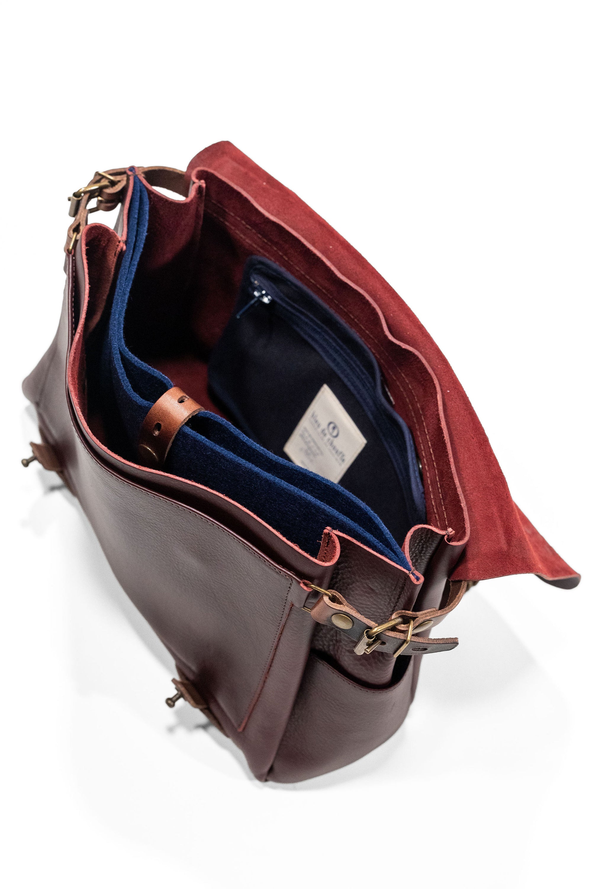 Bleu de Chauffe Postman Bag Eclair M - Peat