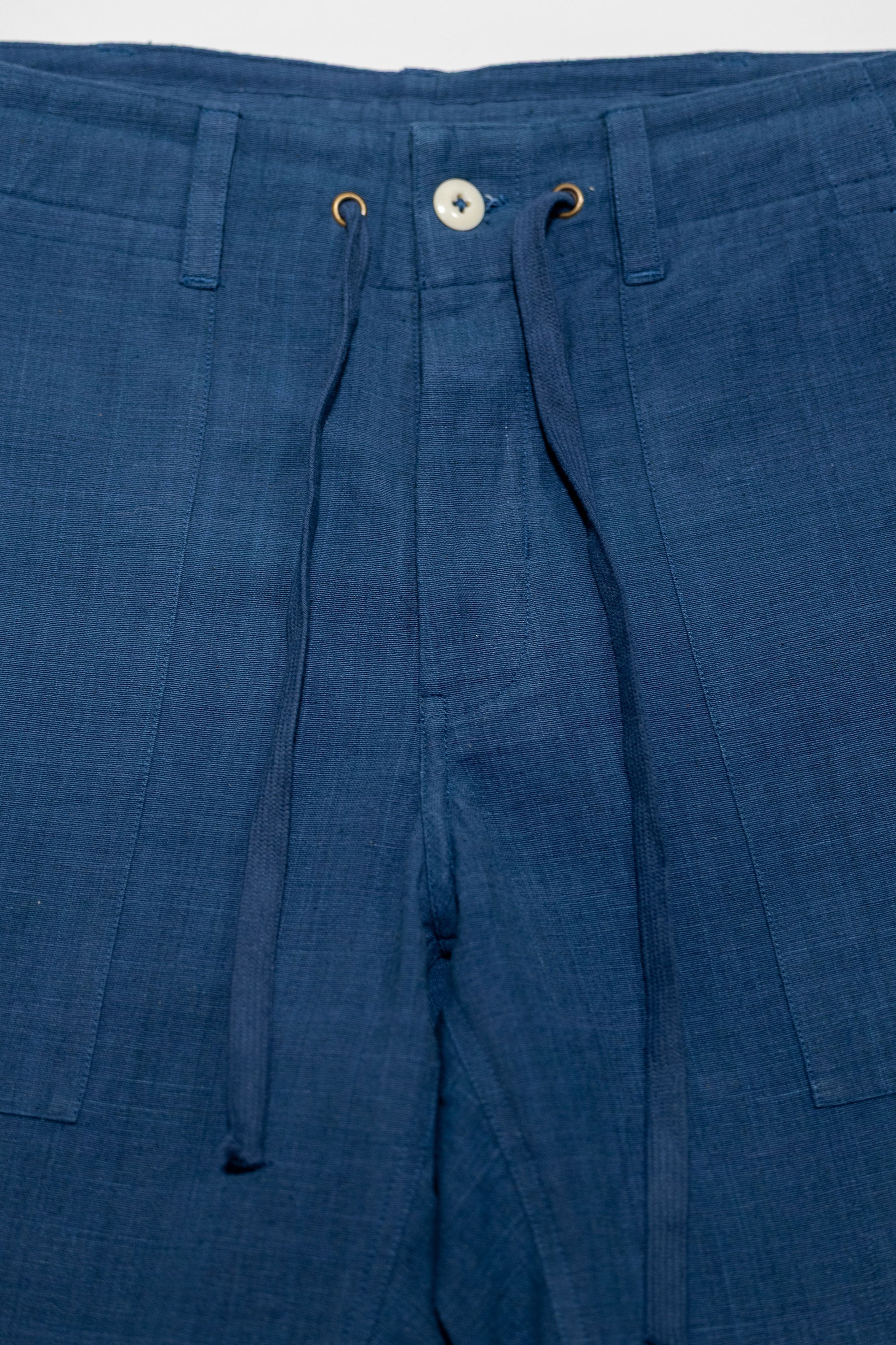 Indi + Ash Obelisk Pant - Powerloom Canvas Warm Indigo