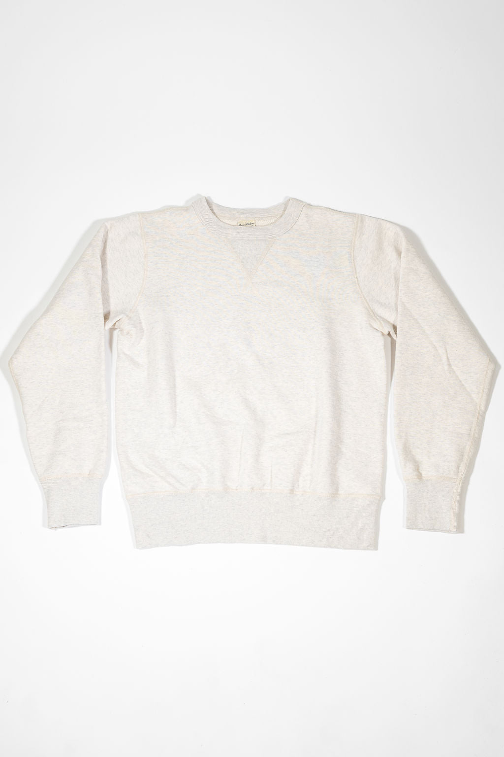 Buzz Rickson's BR65622 Set-in Crew Neck Sweatshirt - Oatmeal
