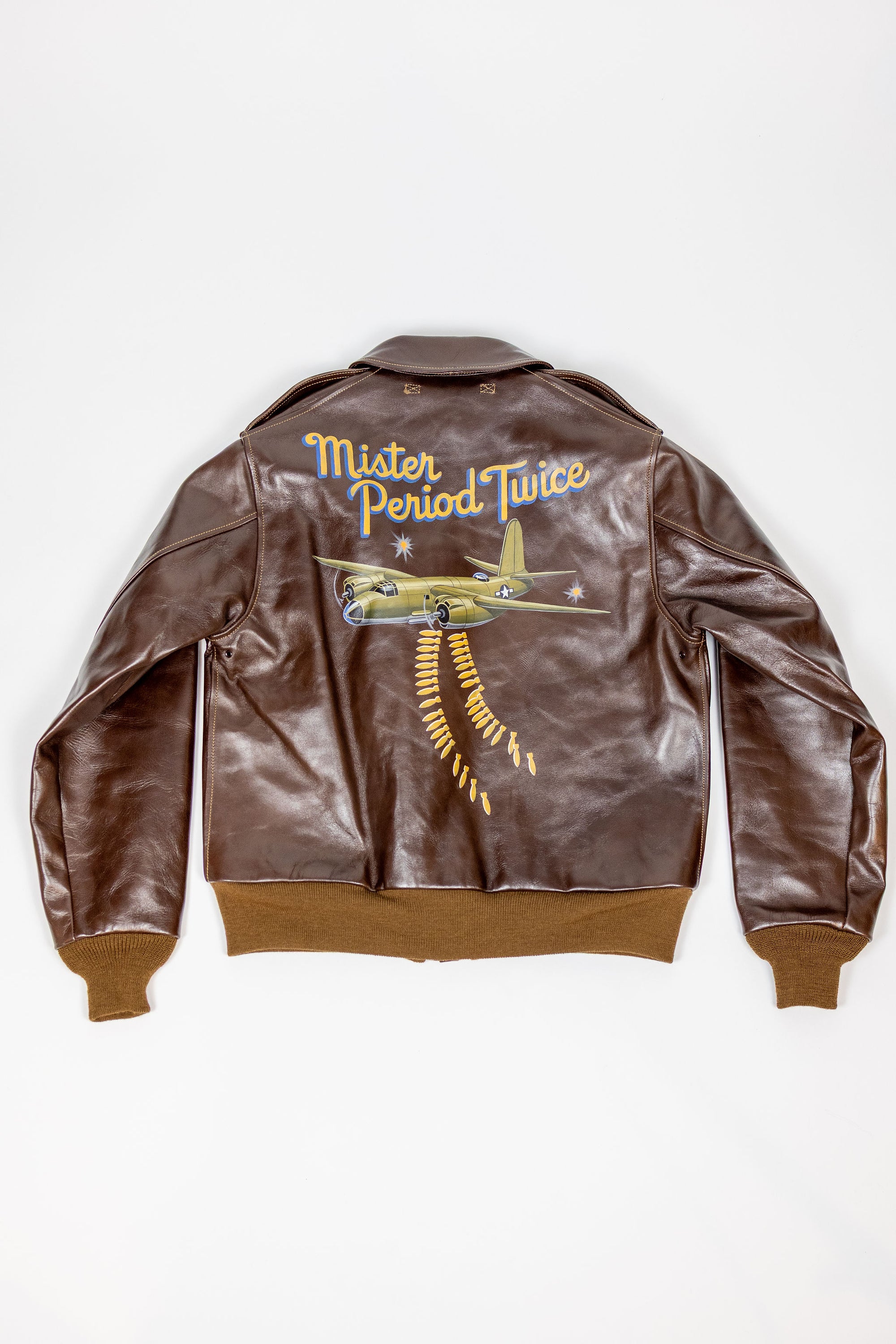 Buzz Rickson's BR80668 A-2 Rough Wear Clothing Co. 451st Bomb. SQ. "Mister Period Twice".