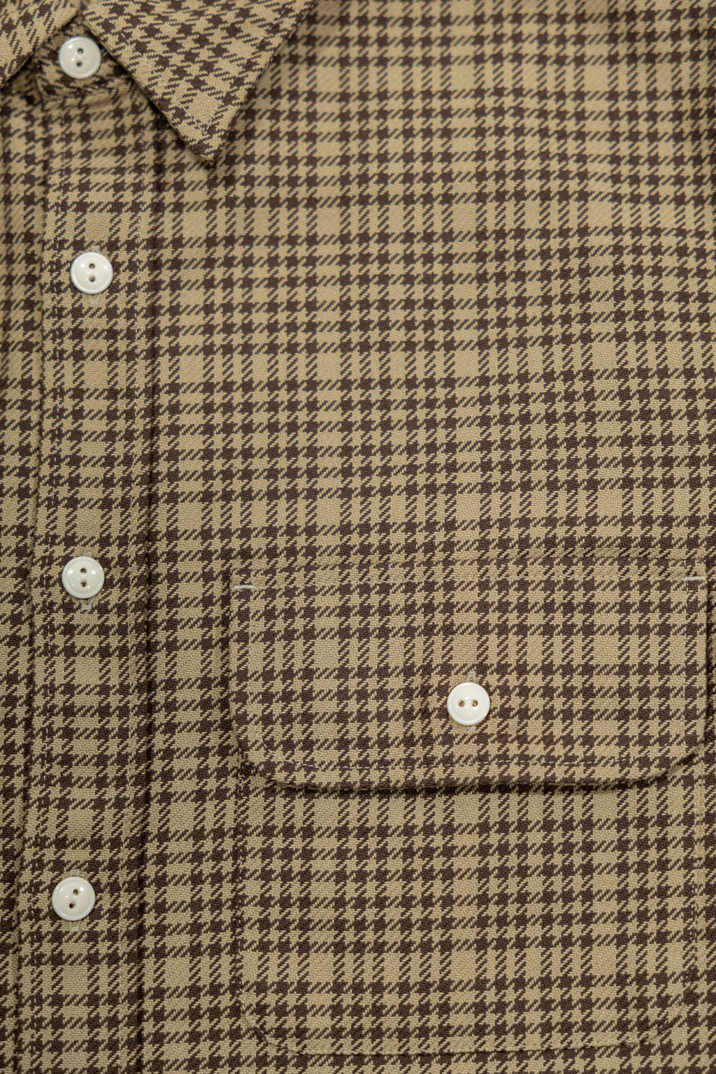 Knickerbocker Brother Flannel - Mint & Brown Plaid