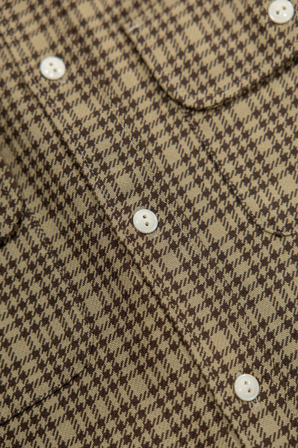 Knickerbocker Brother Flannel - Mint & Brown Plaid