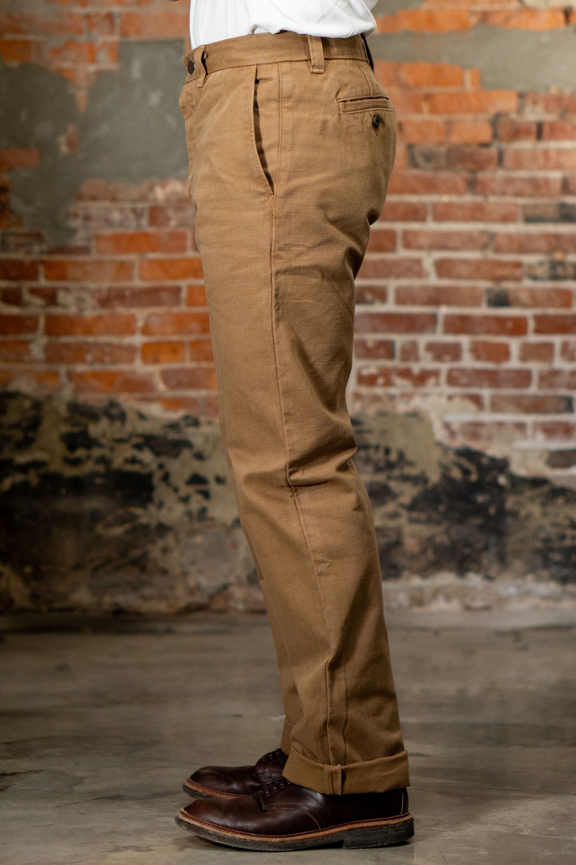 Freenote Cloth Deck Pant - 14oz Slub Tan