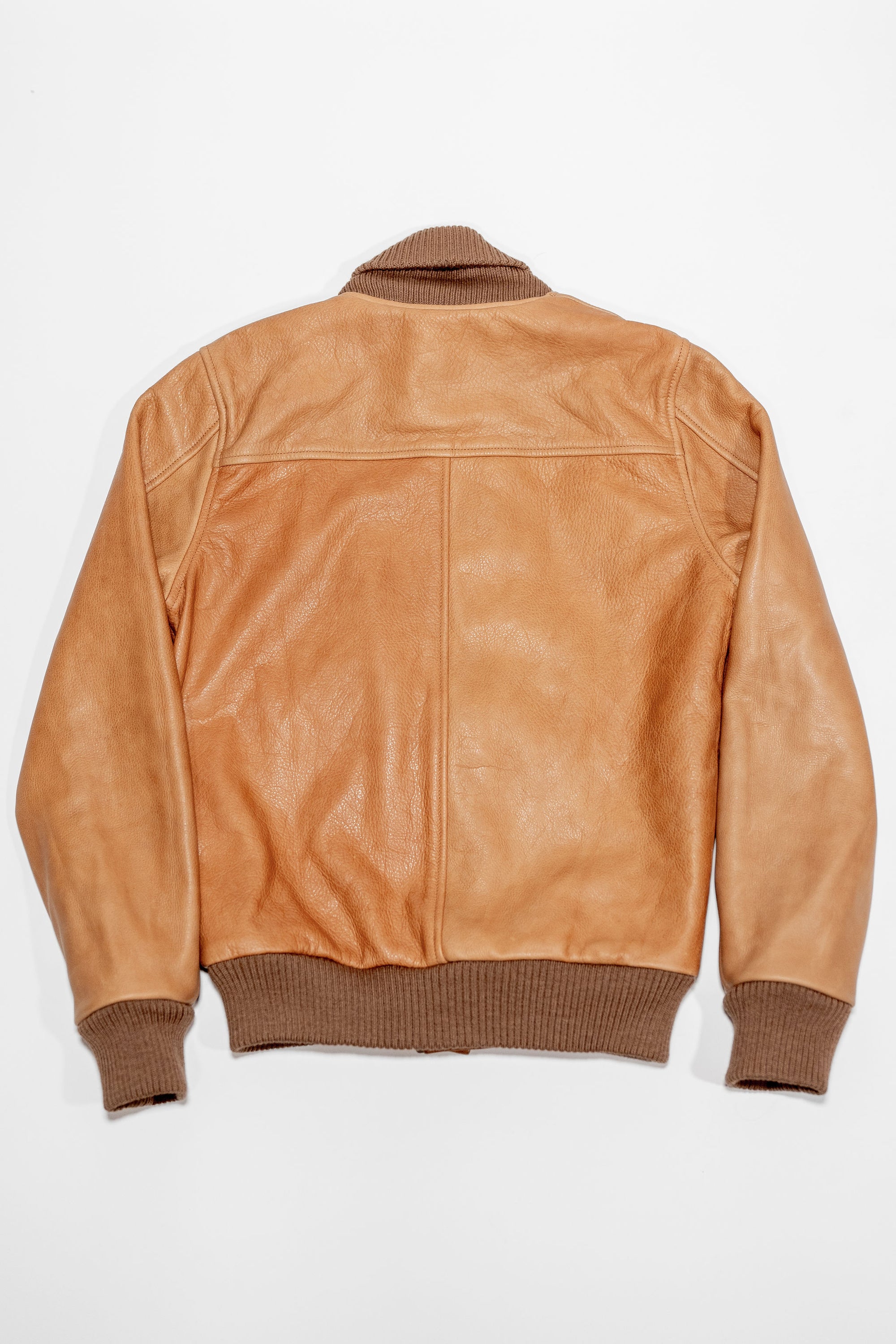 Dehen 1920 All-City Leather Jacket - Rust