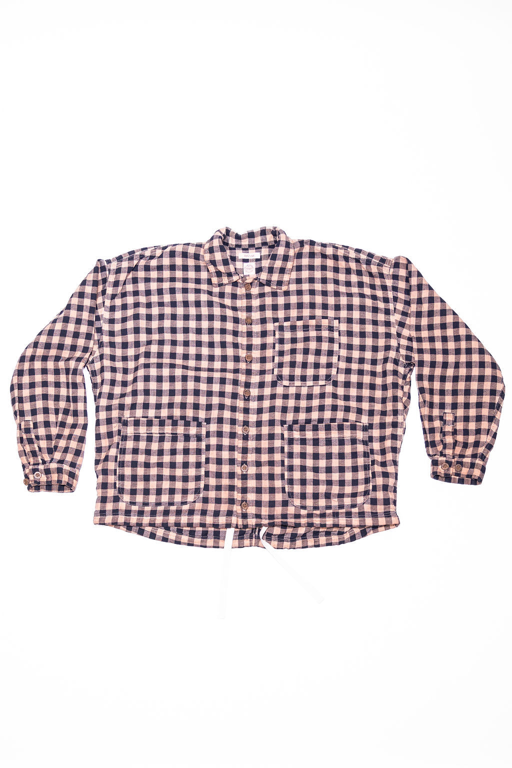 Seuvas Plaid Comfy Shirt - Light Brown
