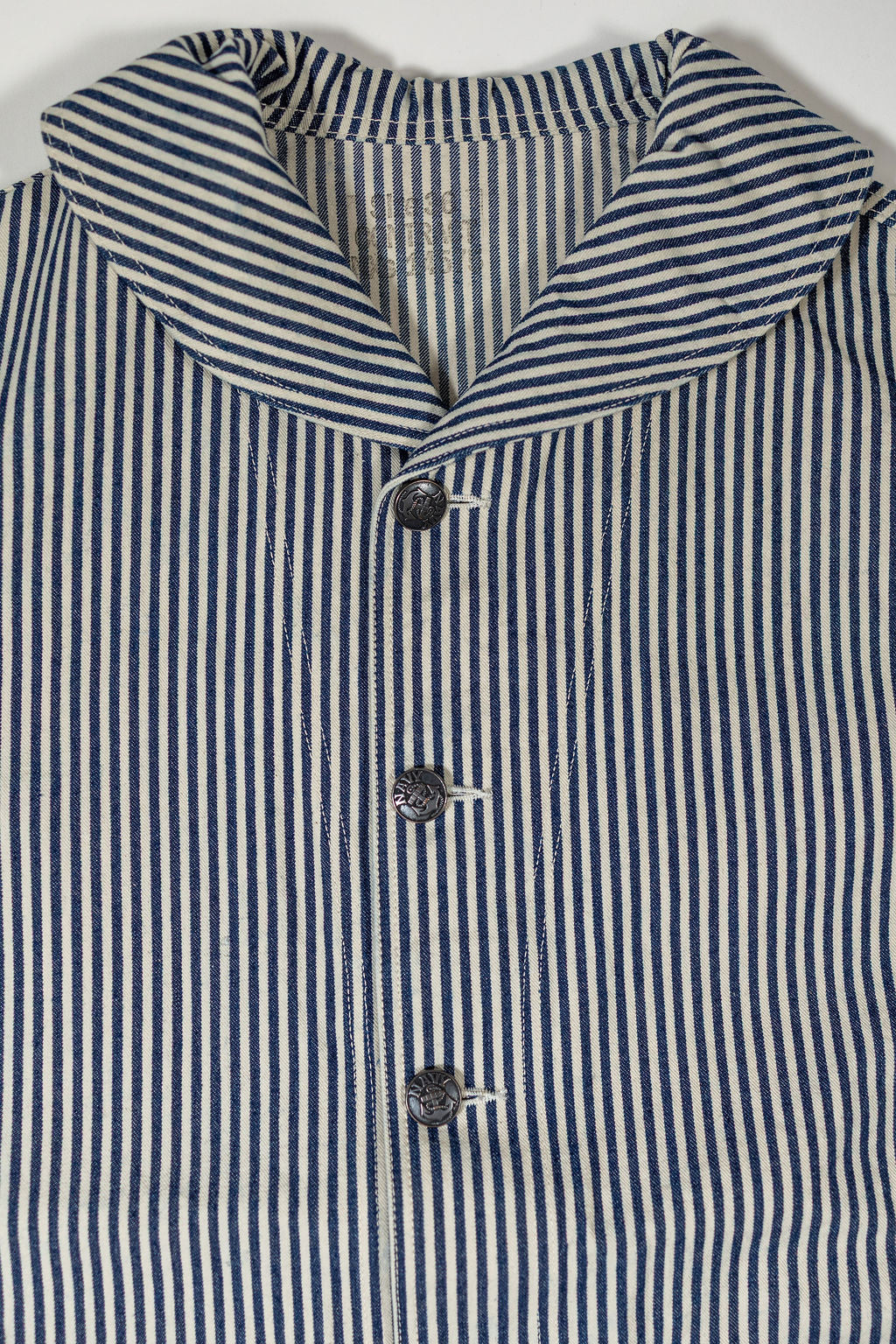 Buzz Rickson's BR15303 US Navy WWⅡ Utility Hickory Jacket - One Wash