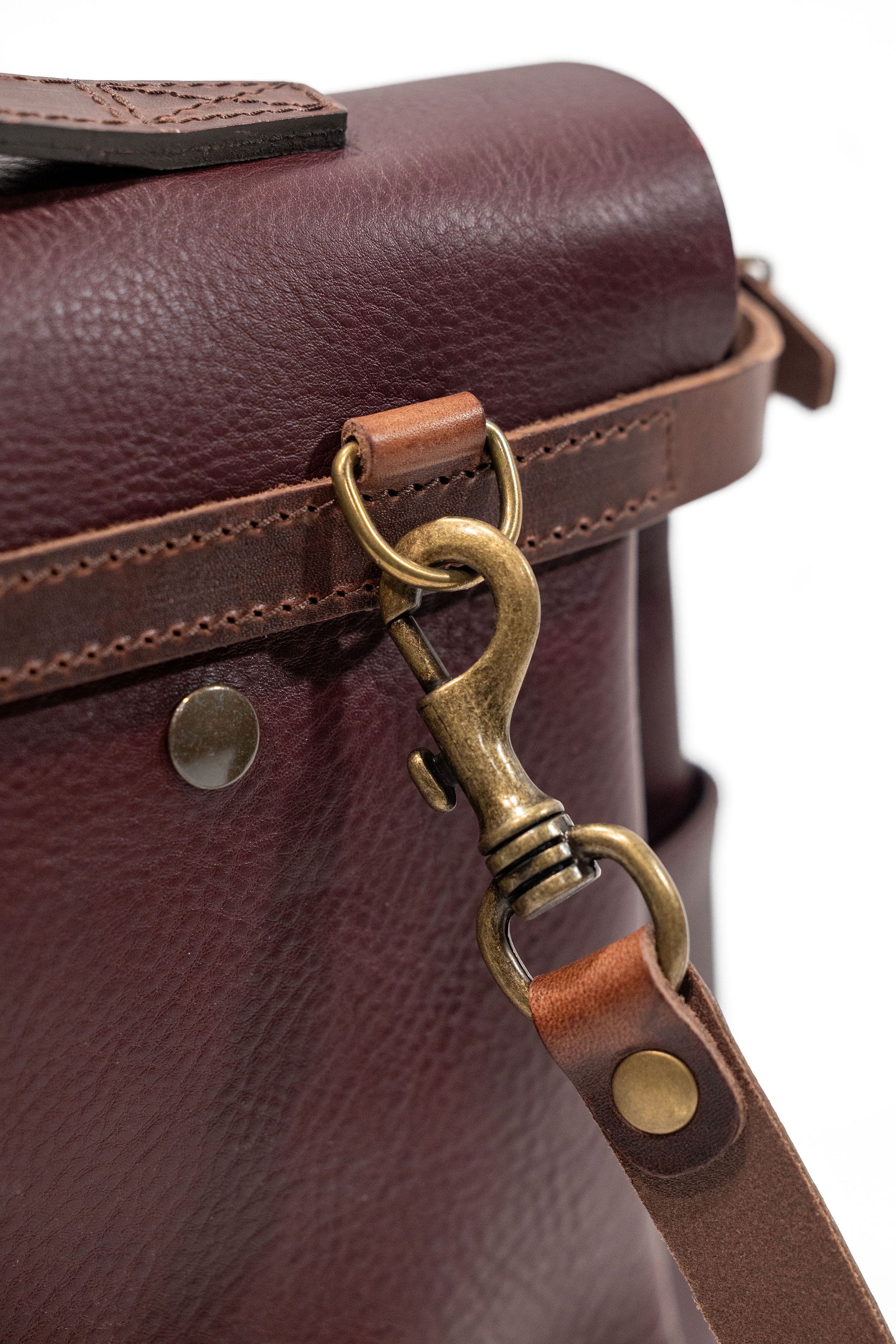 Bleu de Chauffe Postman Bag Eclair M - Peat