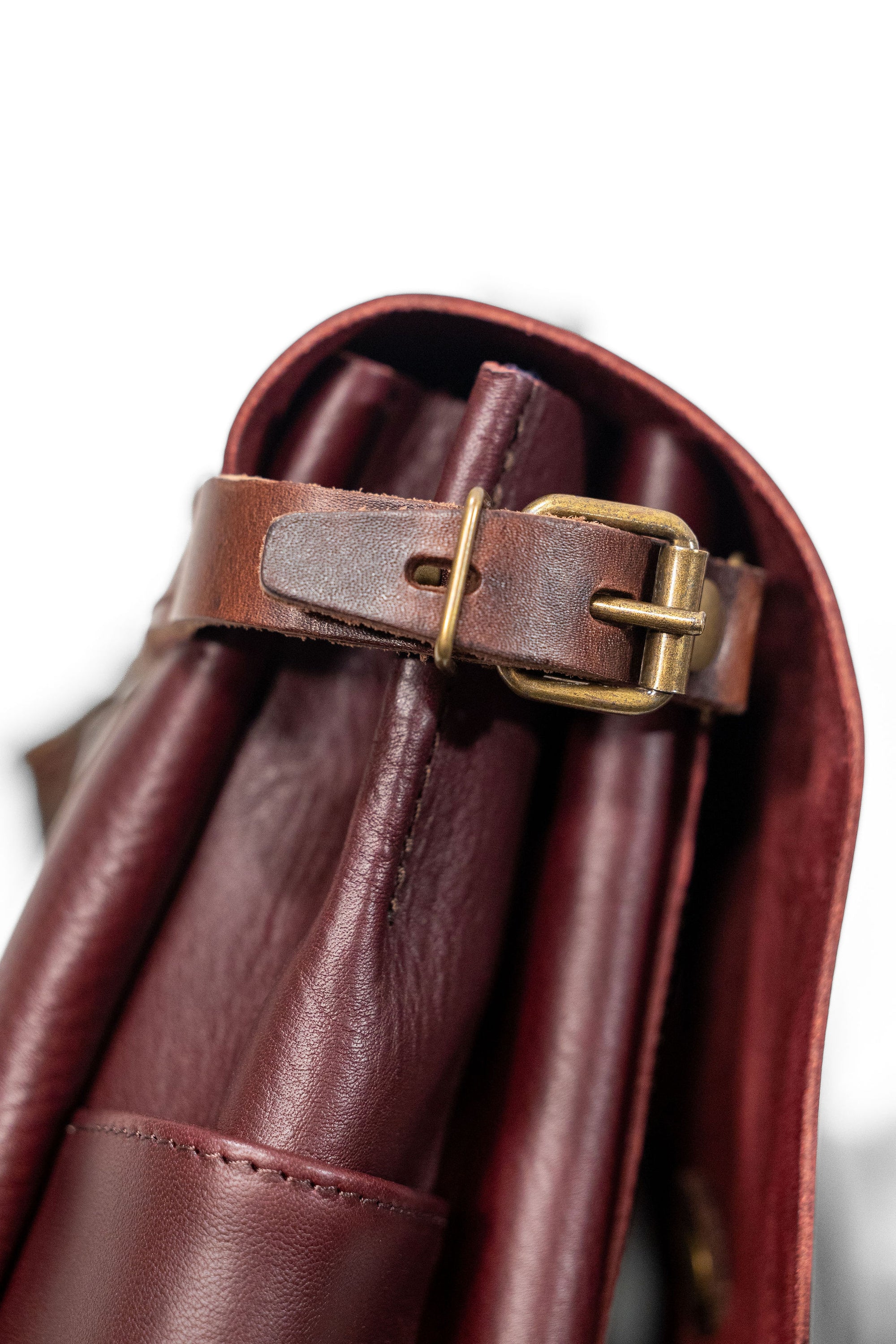Bleu de Chauffe Postman Bag Eclair M - Peat