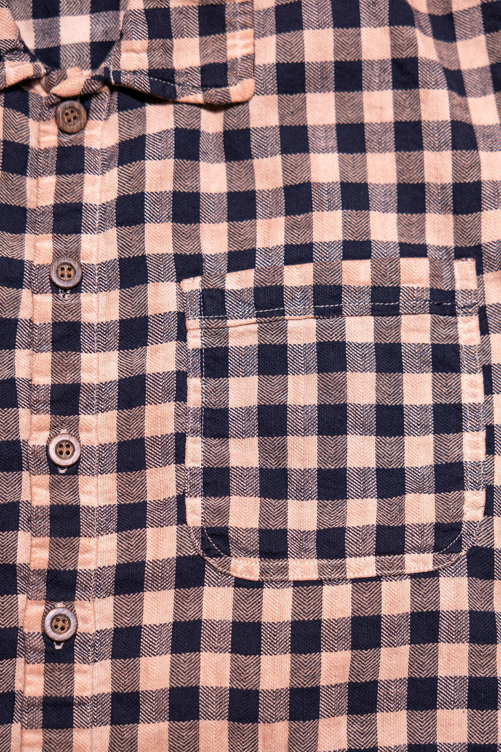 Seuvas Plaid Comfy Shirt - Light Brown
