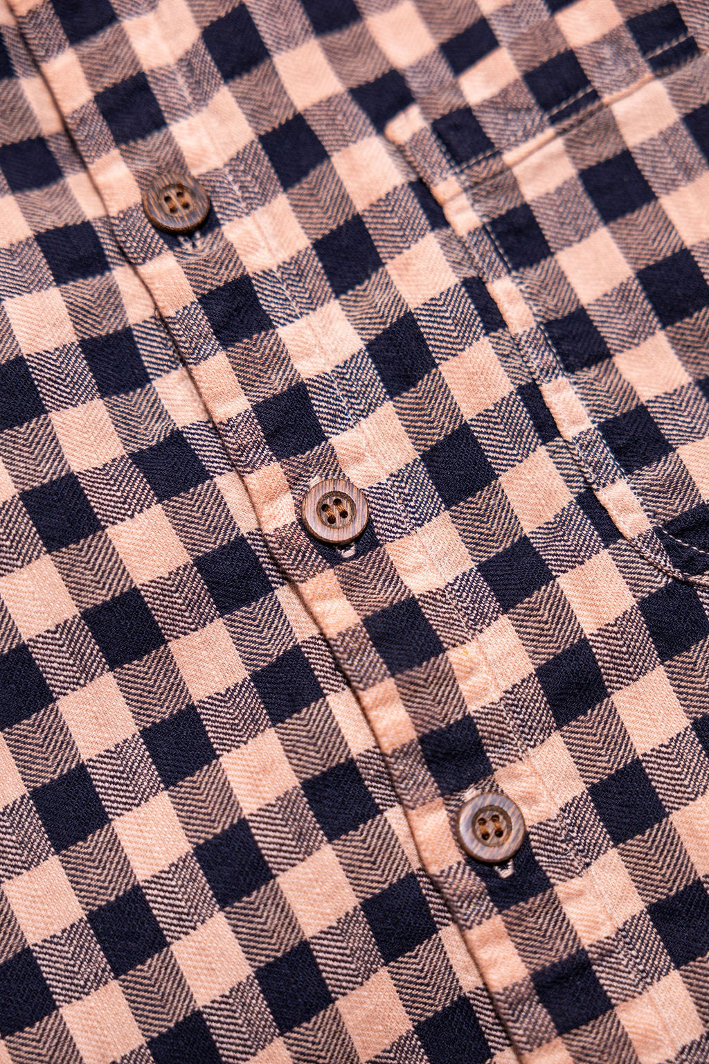 Seuvas Plaid Comfy Shirt - Light Brown
