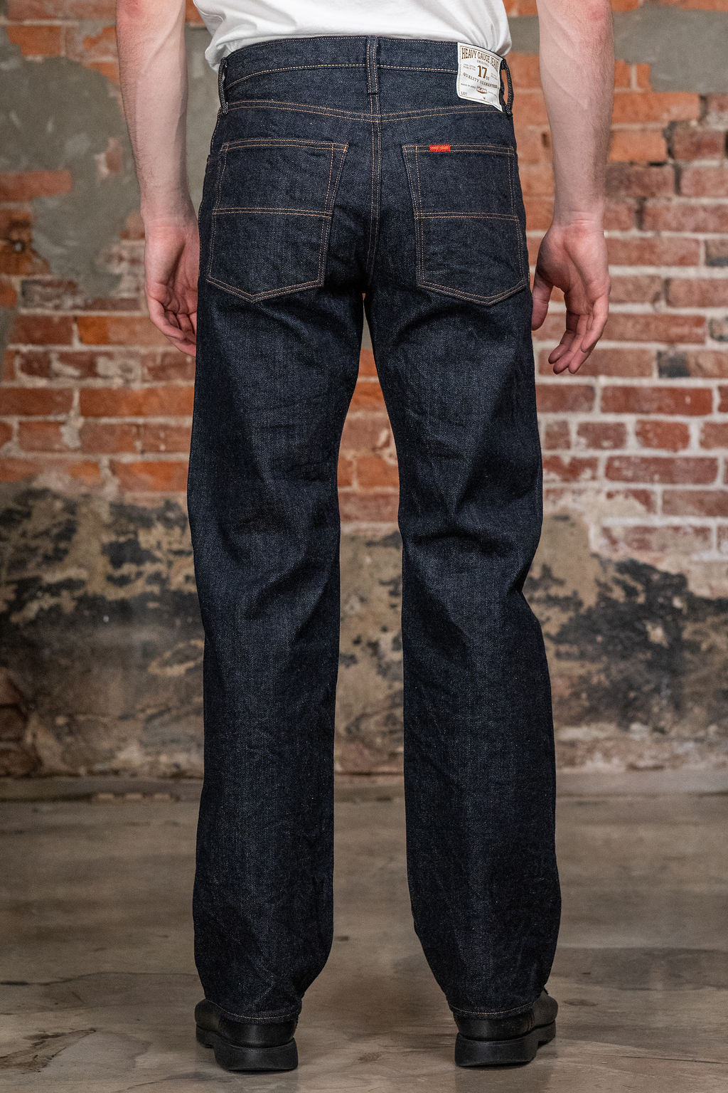 Big John M1803 17oz Heavy Gauge Jeans Straight Fit - Indigo One Wash