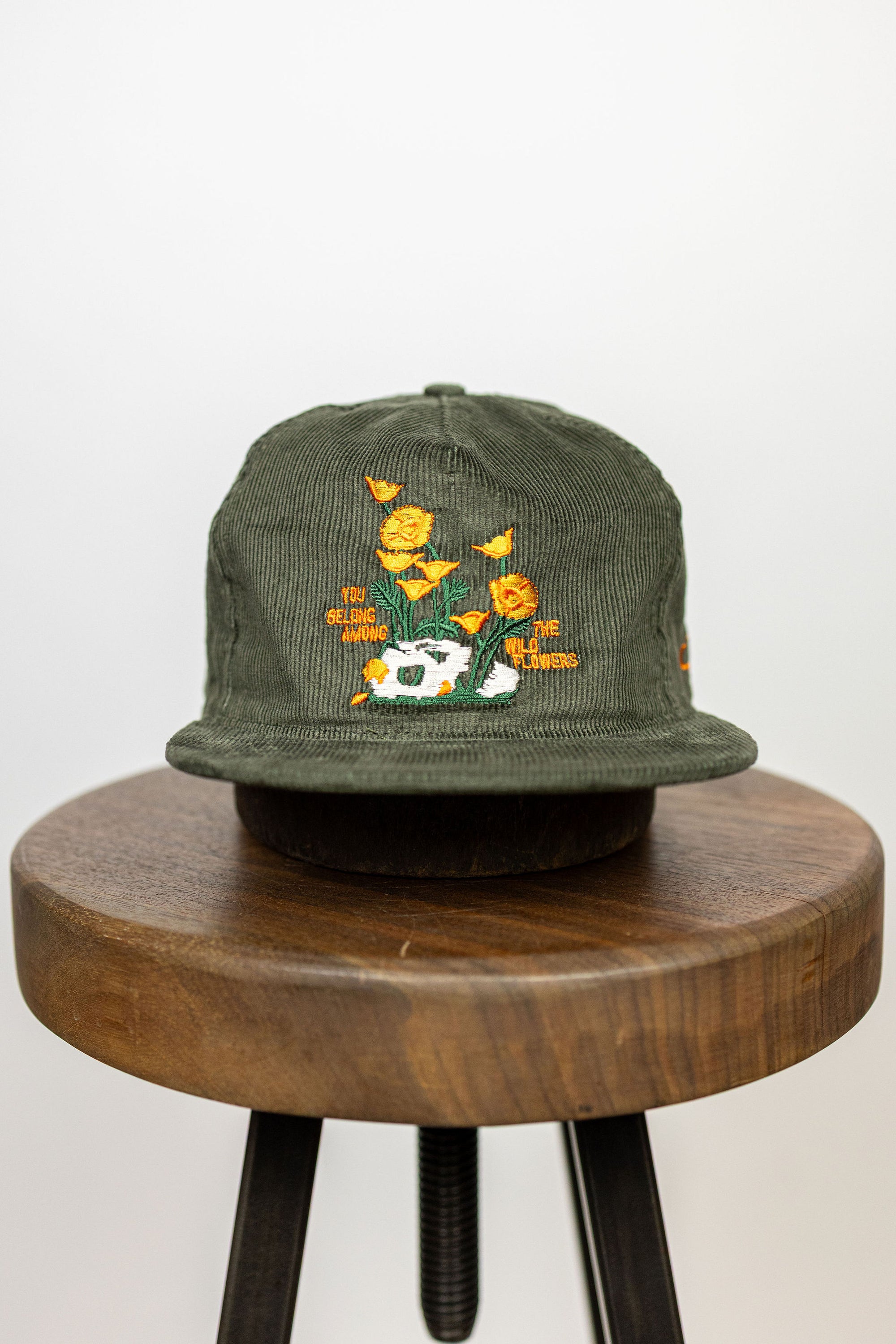 Ampal Creative Wild Flowers Cord - Olive