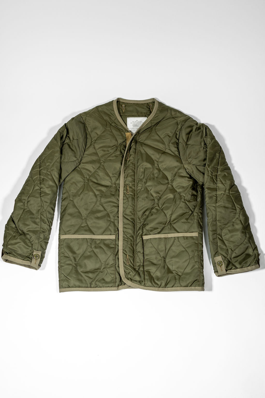 Buzz Rickson's BR15754 Type M-65 Liner “Buzz Rickson MFG. Co., INC.” - Olive