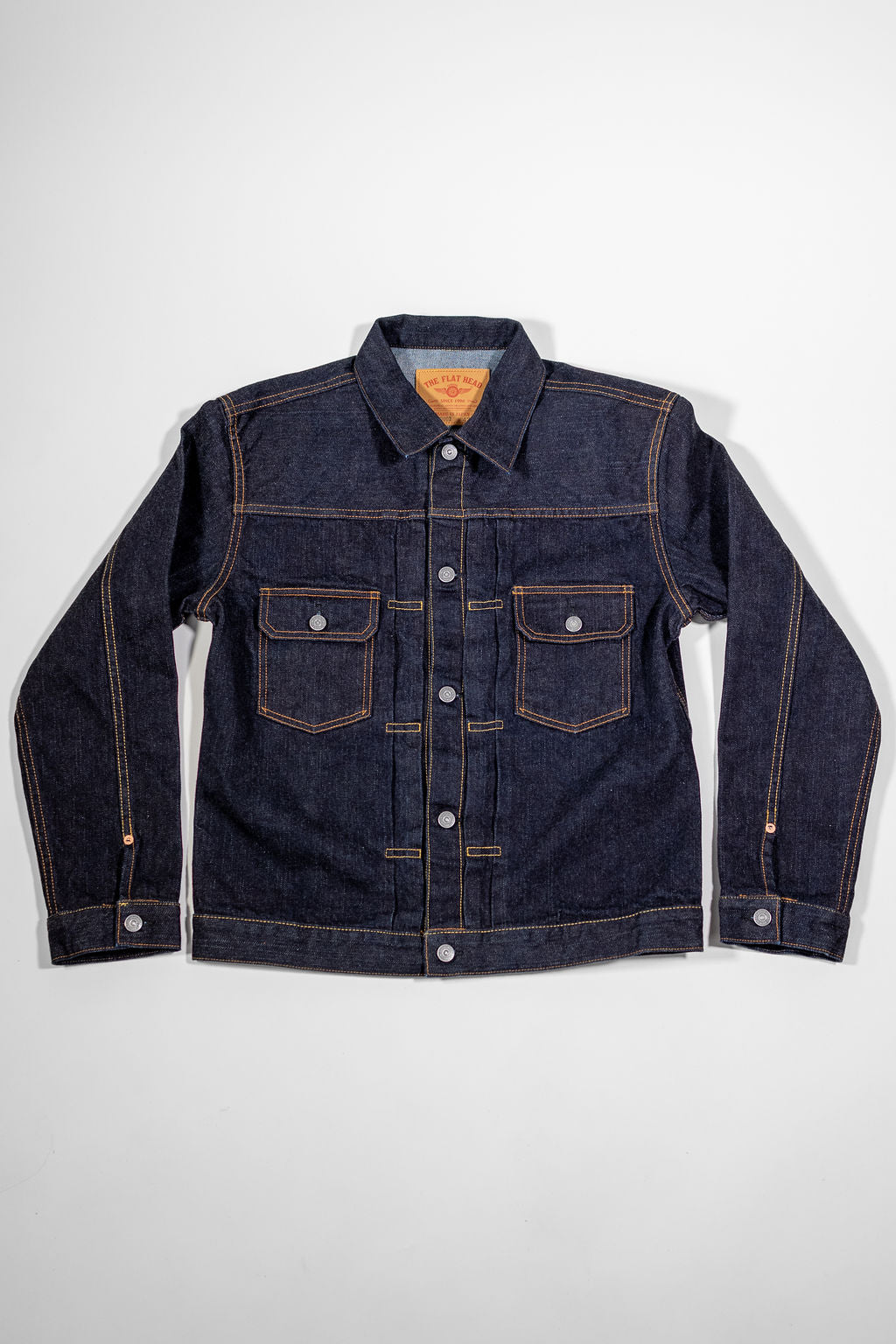 The Flat Head FN-OJ-D002 14.5oz Denim Jacket - 50s Type II