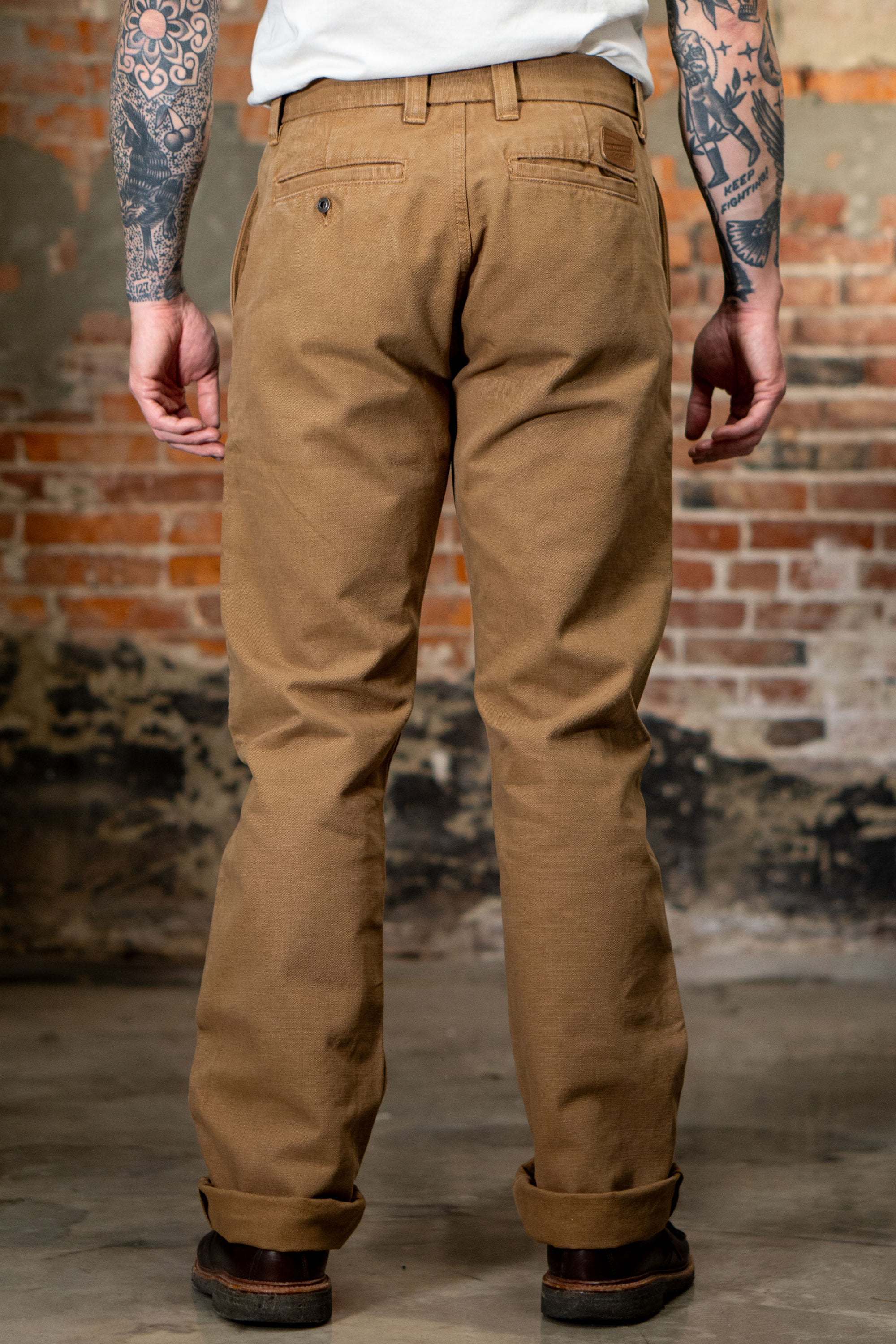Freenote Cloth Deck Pant - 14oz Slub Tan