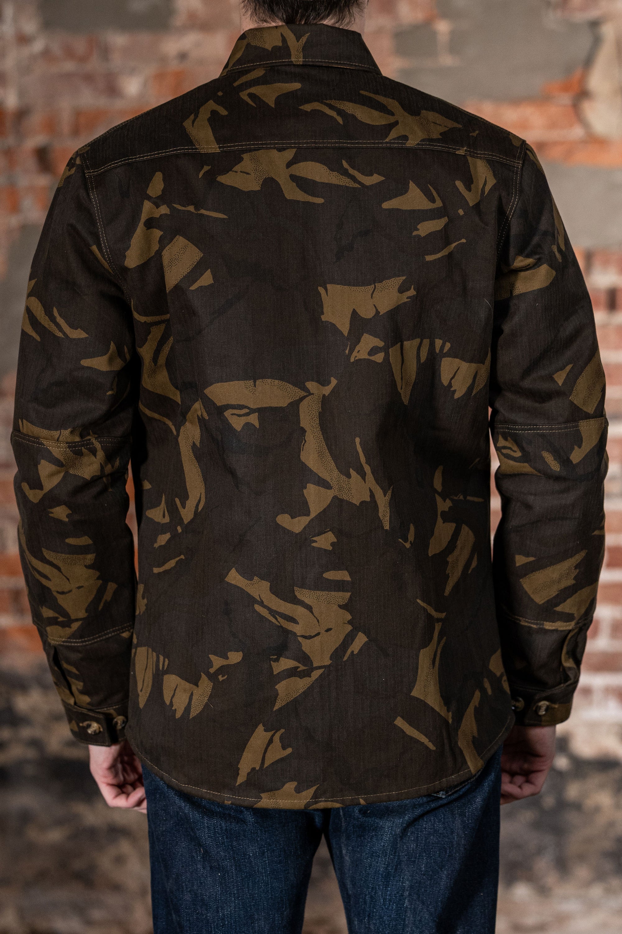 Dehen 1920 Waxed Cotton Crissman - Darkwood Camo Dry Waxed Cotton