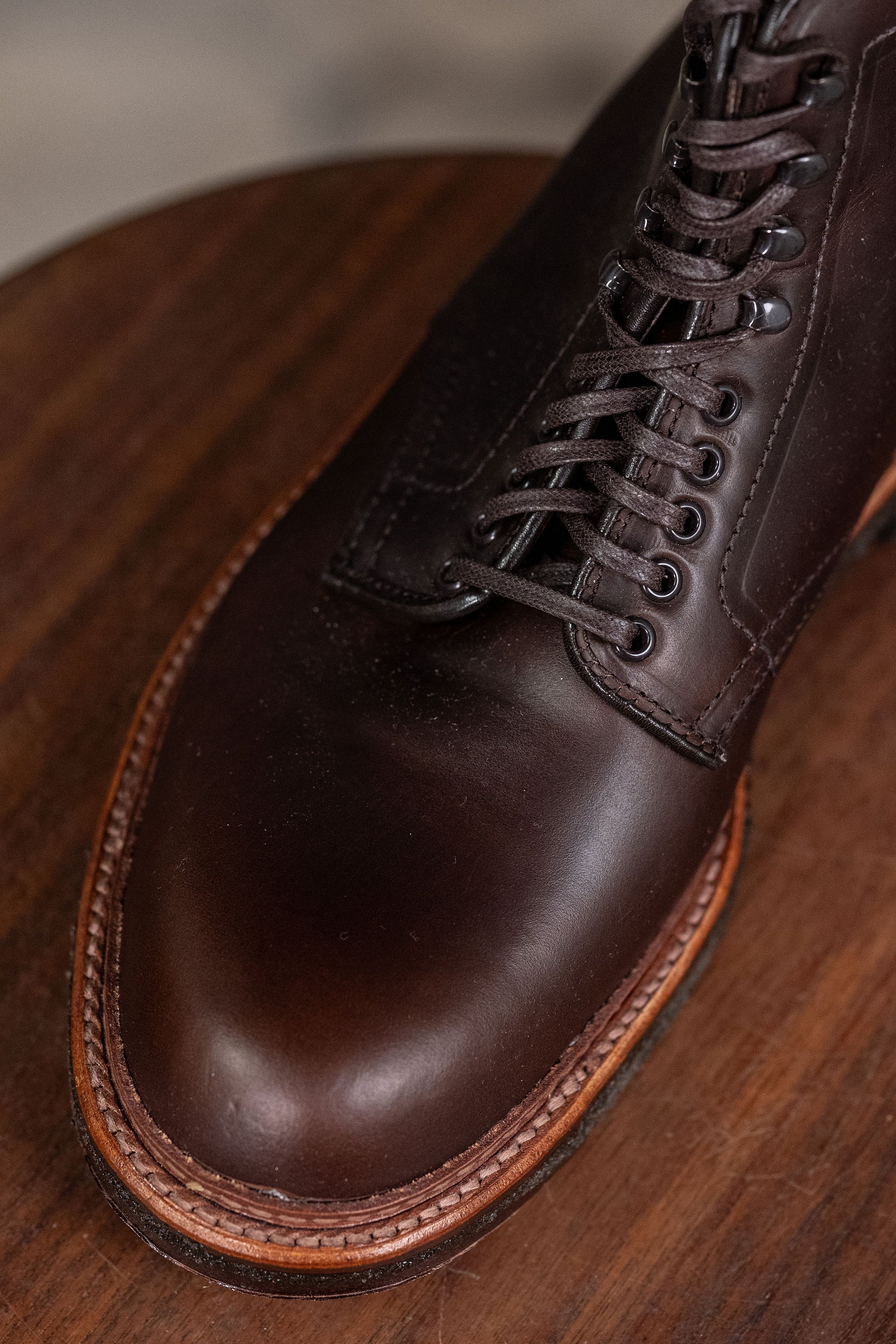 Alden 86062H Plain Toe Boot - Brown Chromexcel