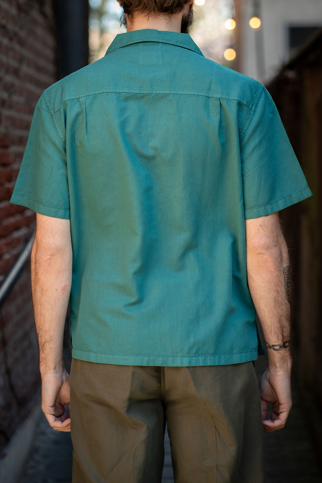 Knickerbocker West Linen Shirt - Teal