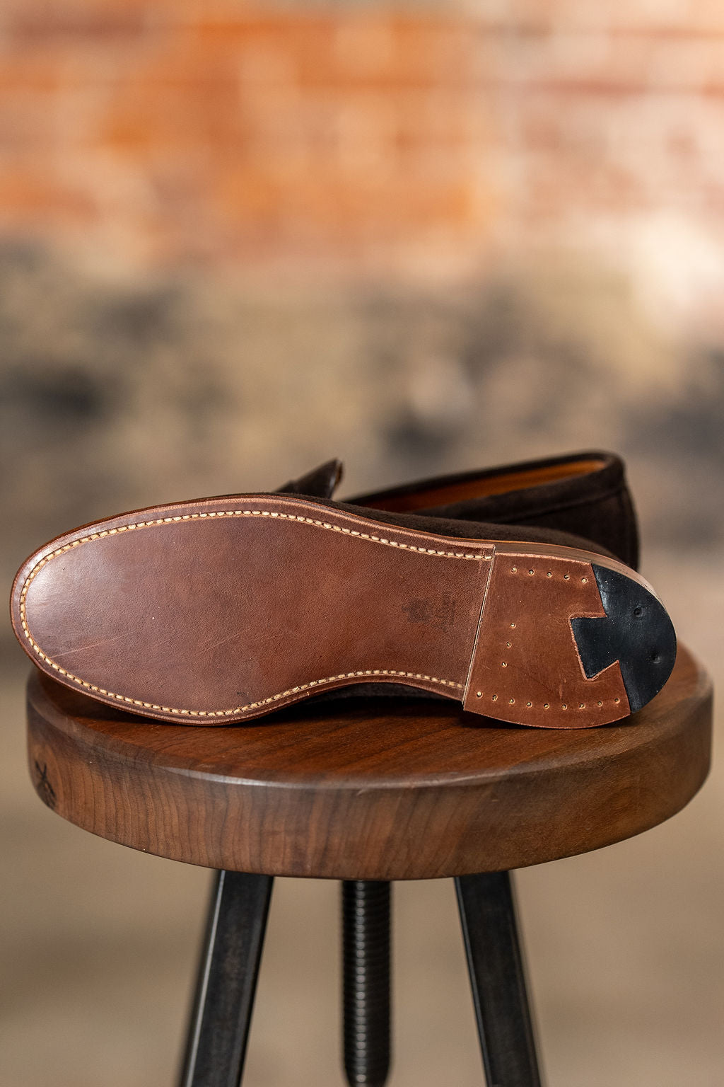 Alden 6176F Penny Loafer - Dark Chocolate Suede - Franklin & Poe