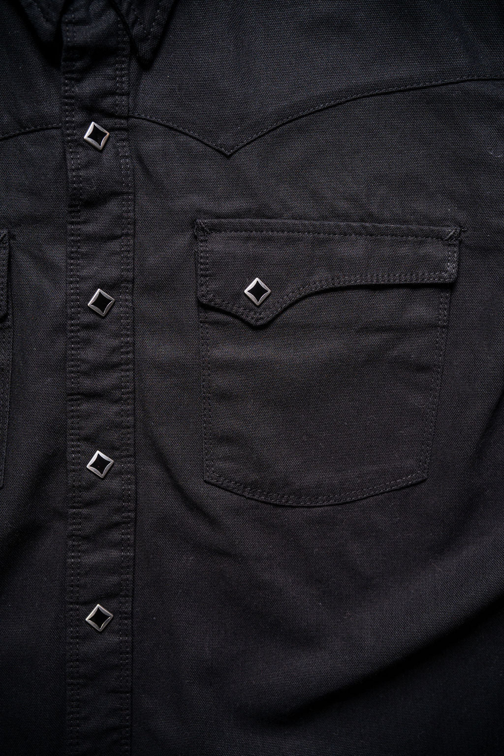 Freenote Cloth Calico S/S - 9oz Black Denim