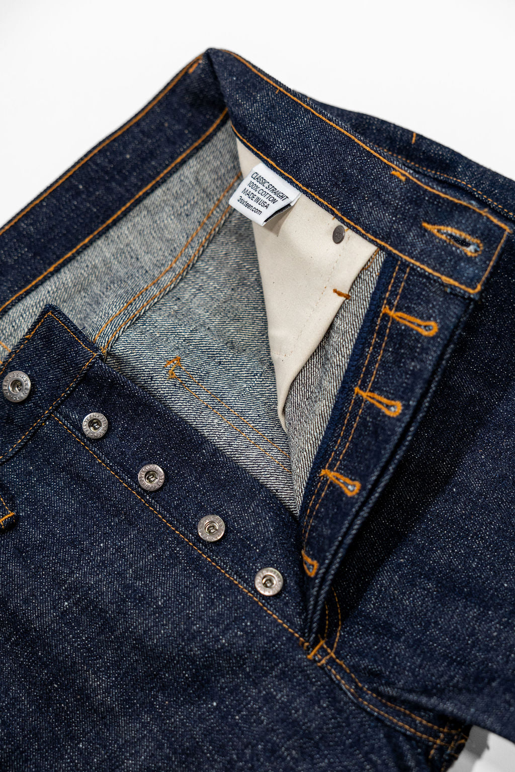 3sixteen x Franklin & Poe 10th Anniversary Denim CS Classic Straight - 17oz Indigo