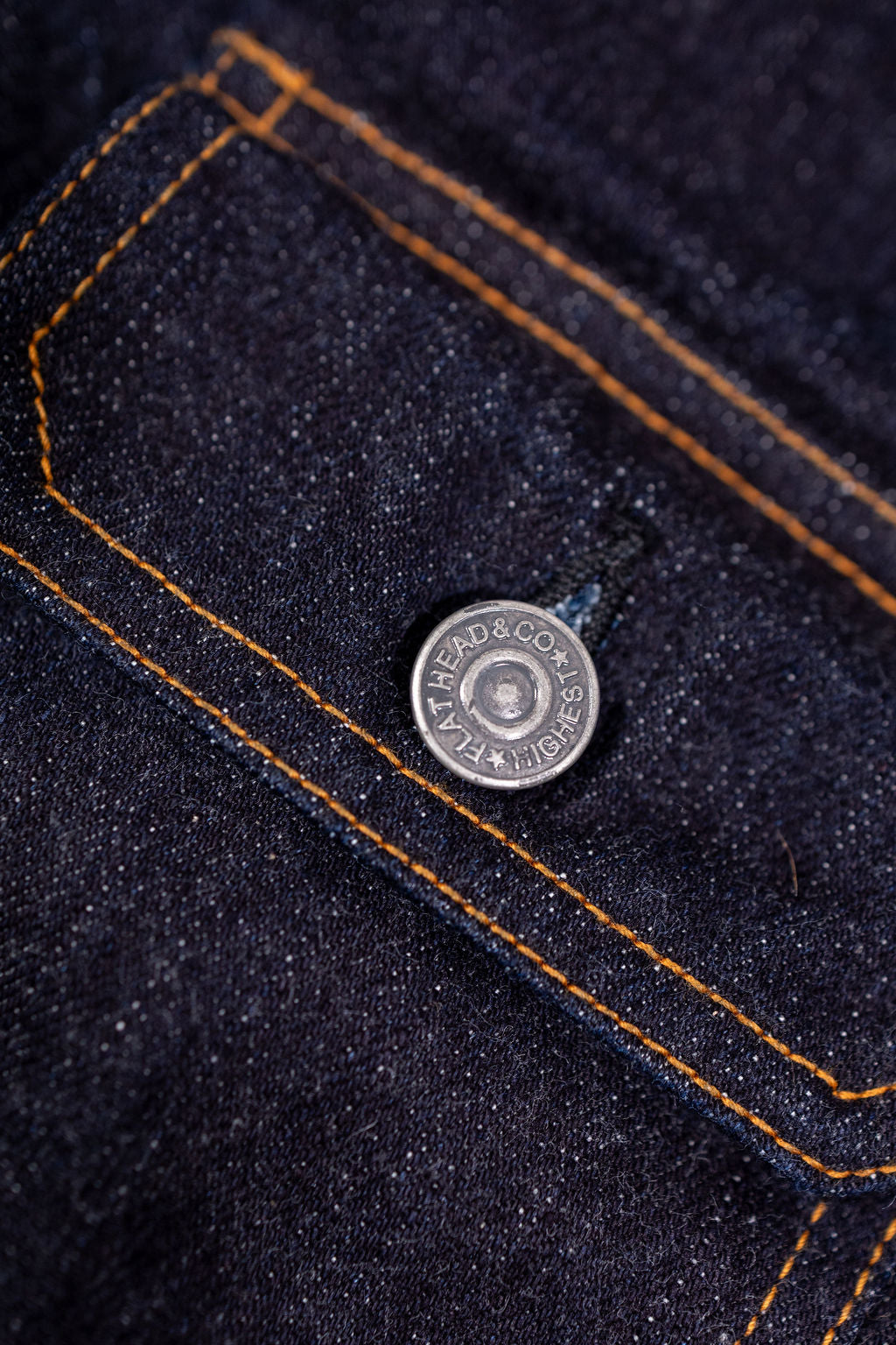 The Flat Head FN-OJ-D002 14.5oz Denim Jacket - 50s Type II