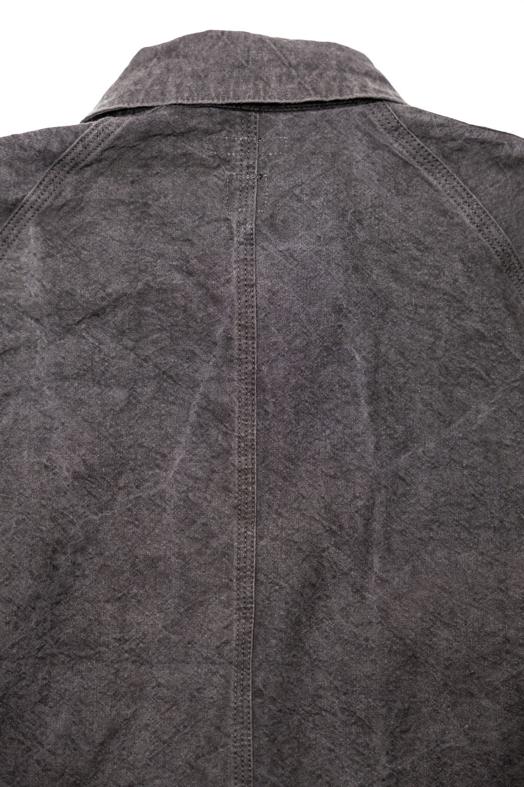 Seuvas "WASHI" Raglan Coverall - Dark Charcoal