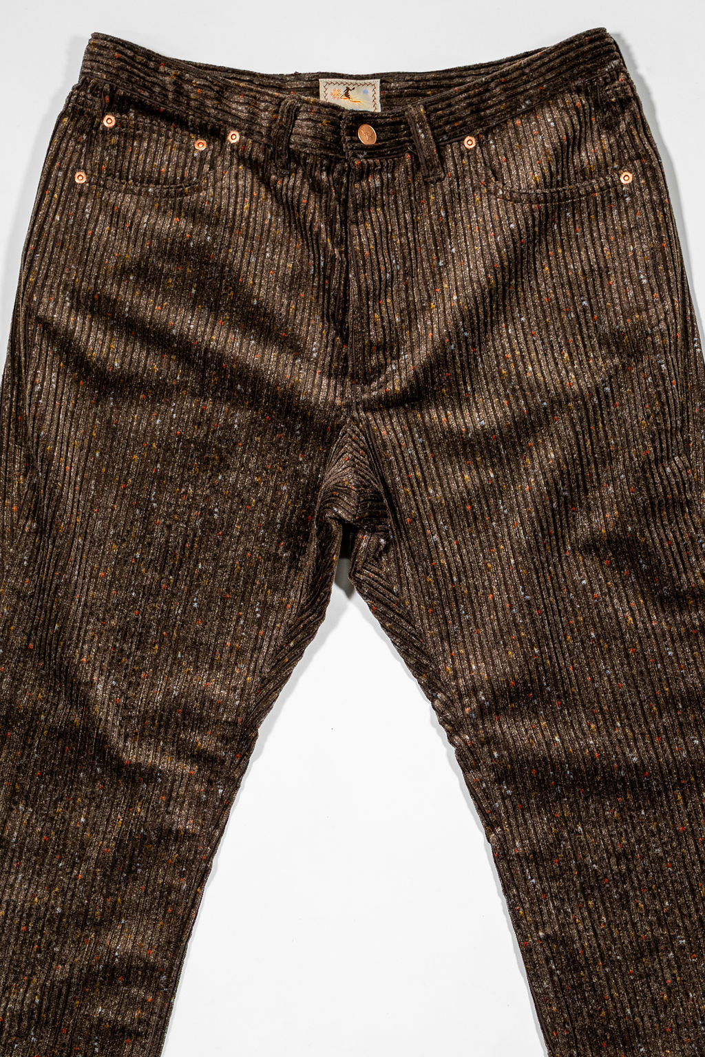 Wythe Italian Donegal 5-Pocket Corduroy - Rustic Brown