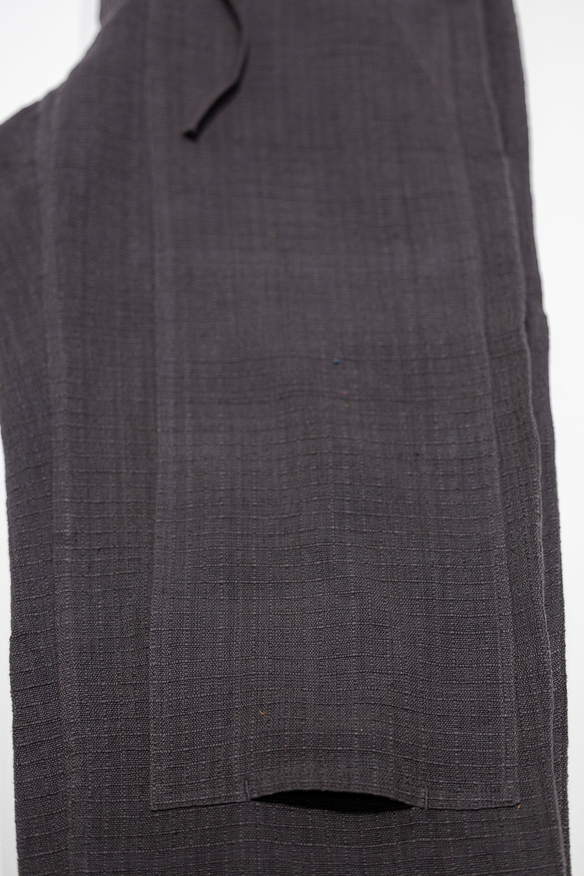 Indi + Ash Raka Pant - Handwoven Ripstop Smoke