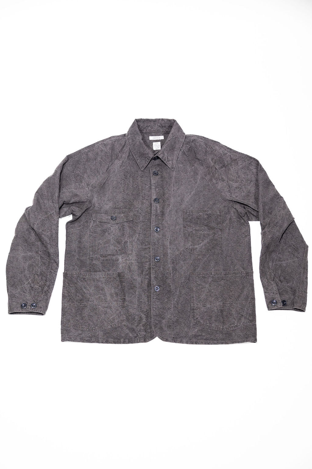 Seuvas "WASHI" Raglan Coverall - Dark Charcoal