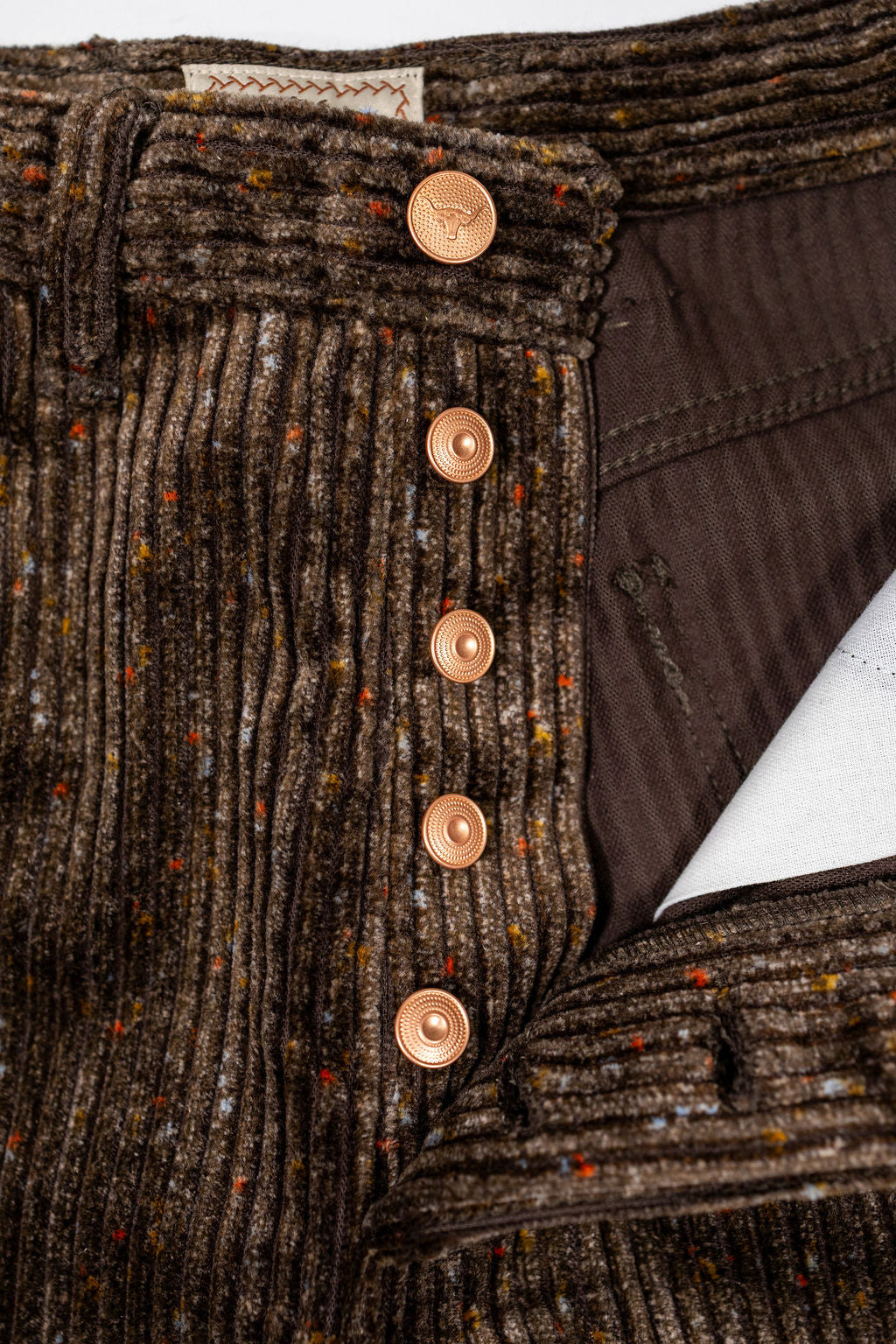 Wythe Italian Donegal 5-Pocket Corduroy - Rustic Brown