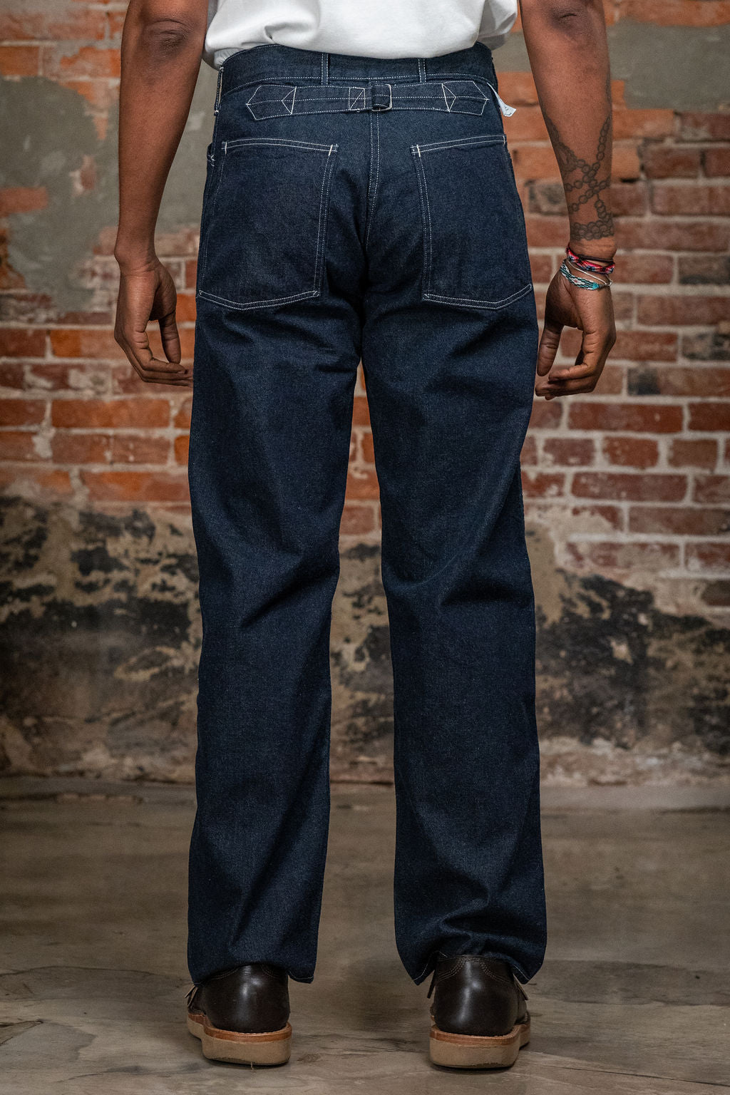 Buzz Rickson's BR41106 Denim Working Trousers - One Wash
