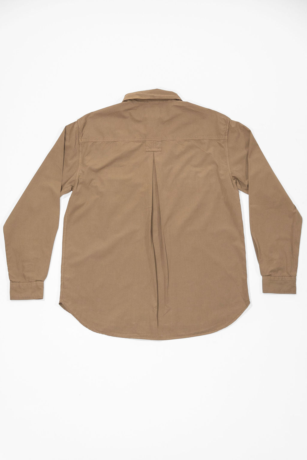Knickerbocker Atlas Cotton Poplin Shirt - Loden Brown